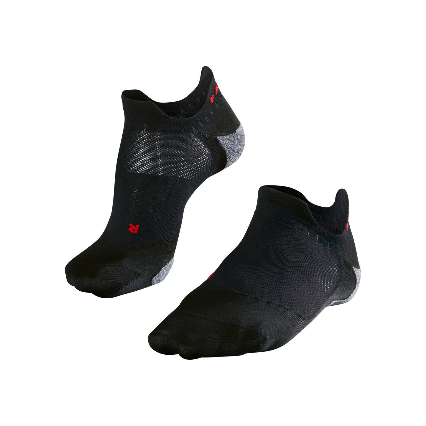 Falke RU5 Race Invisible Hardloopsokken Heren-Zwart,Grijs