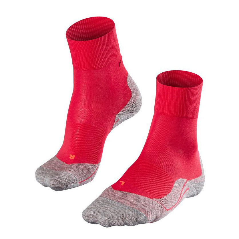 Falke RU4 Endurance Hardloopsokken Dames-rood, grijs