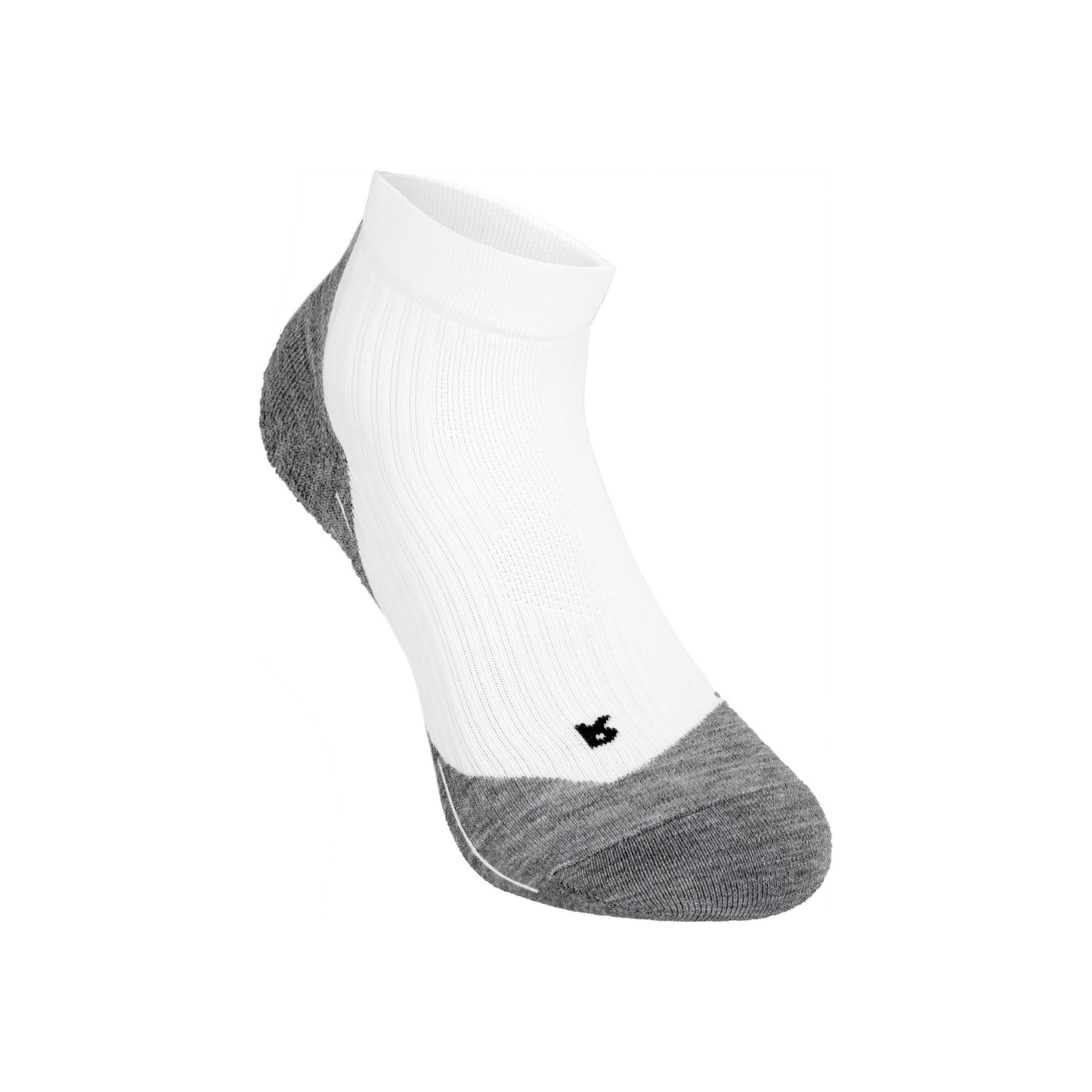 Falke TE4 Short Sportsokken Dames-Wit,Donkergrijs