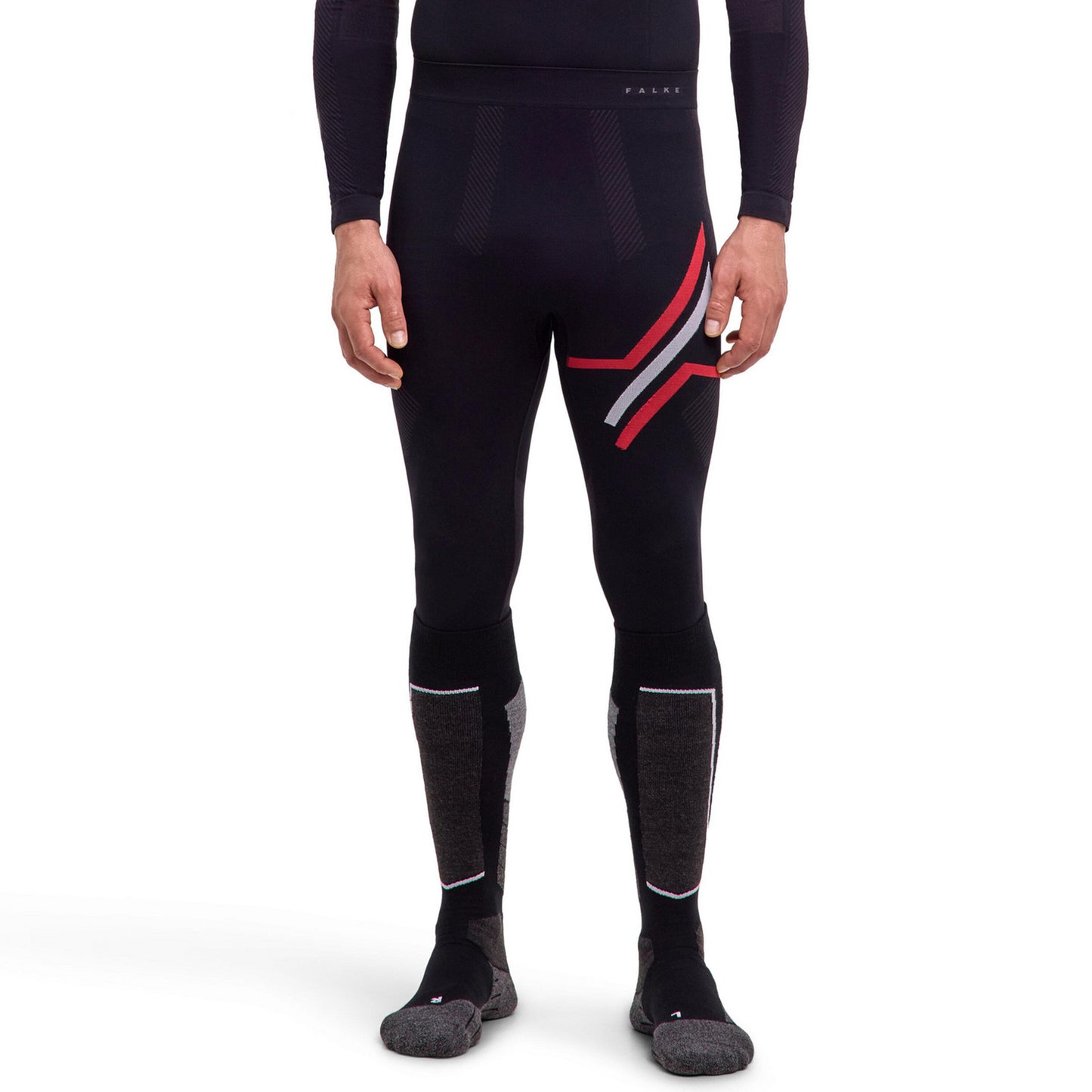 Falke Warm 3/4  130 Years Tight Heren-zwart