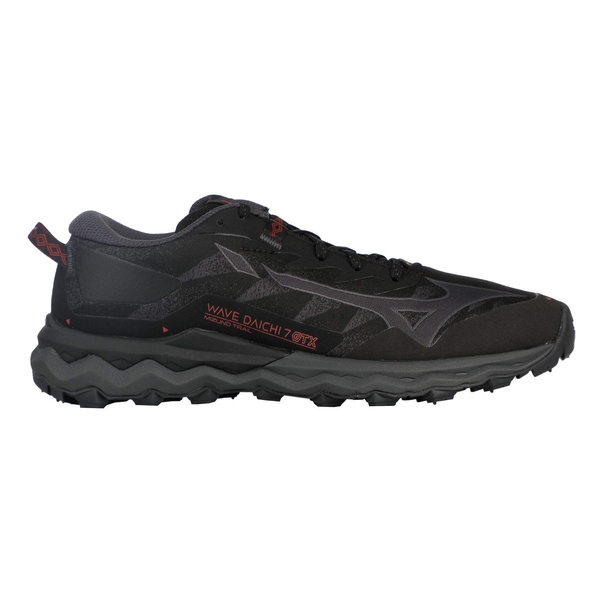 Mizuno Wave Daichi 7 GTX Trailschoen Dames-Zwart,Donkergrijs
