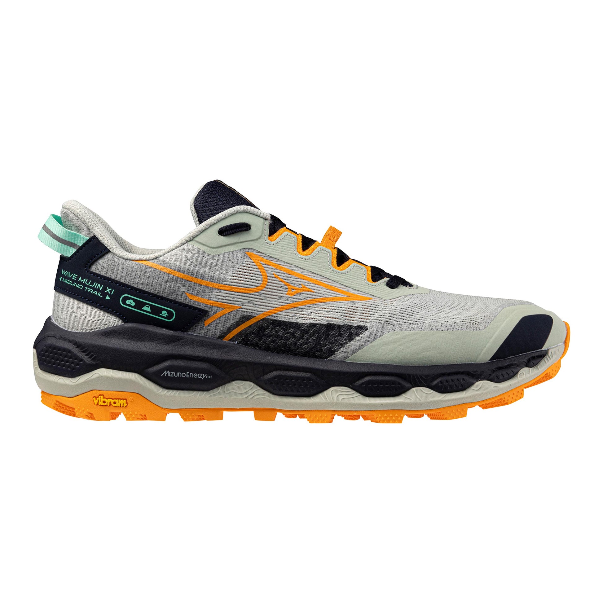 Mizuno Wave Mujin 11                       Trailschoen Heren-beige, zwart