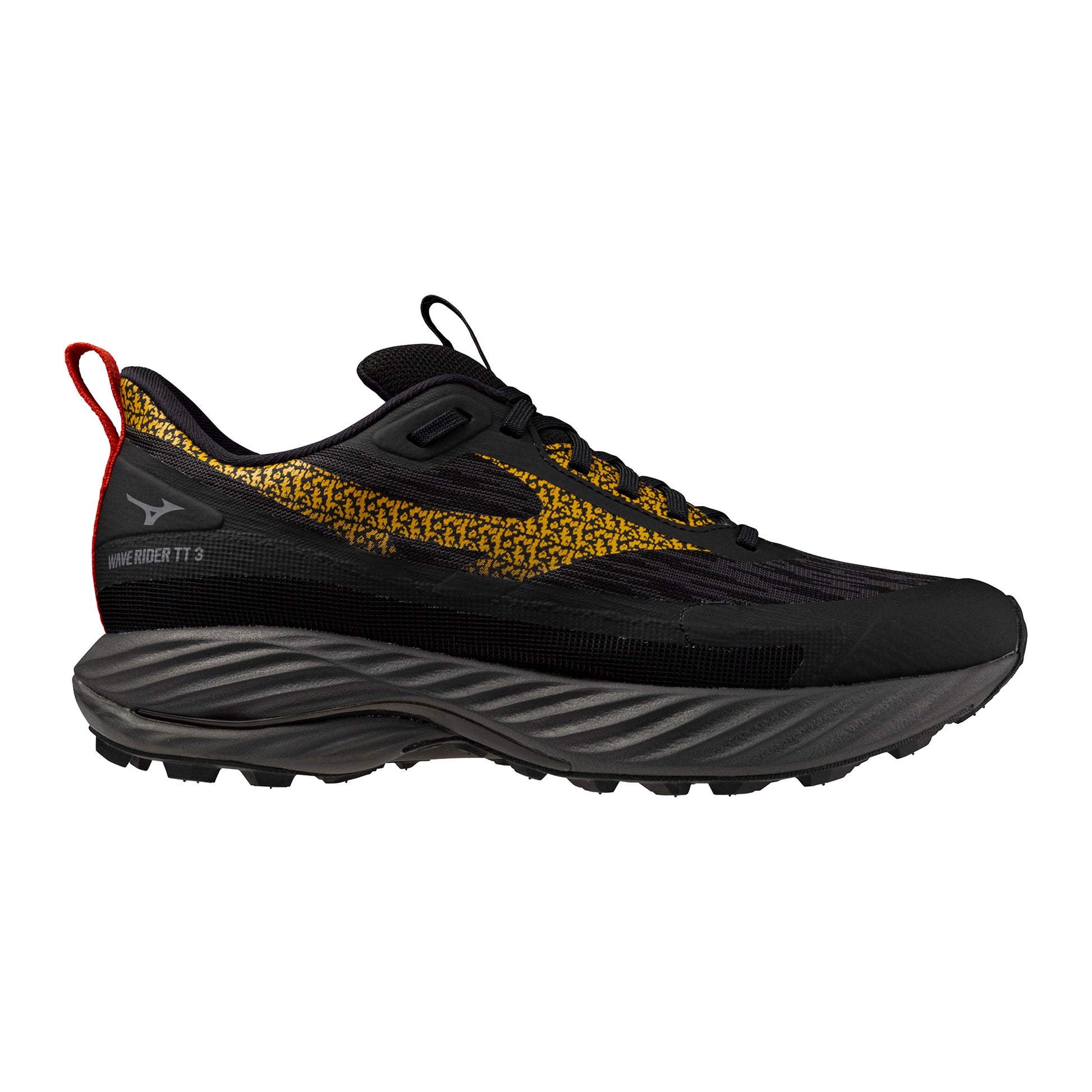Mizuno Wave Rider TT 3                 Trailschoen Dames-zwart, goudgeel