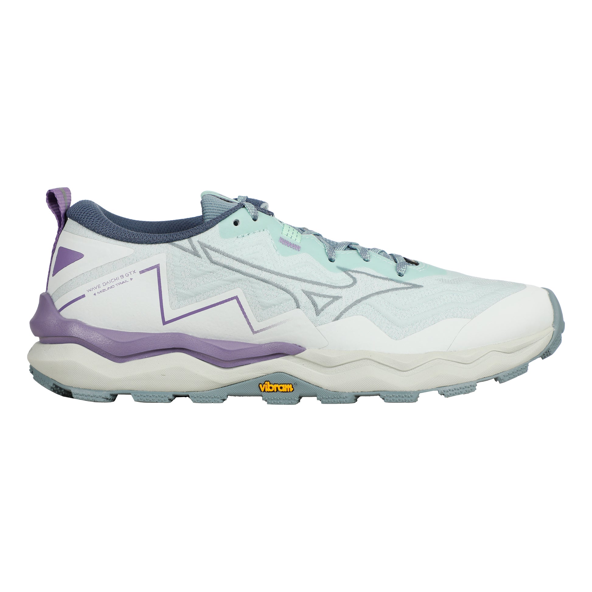 Mizuno Wave Daichi 9 GTX               Trailschoen Dames-groen, petrolblauw