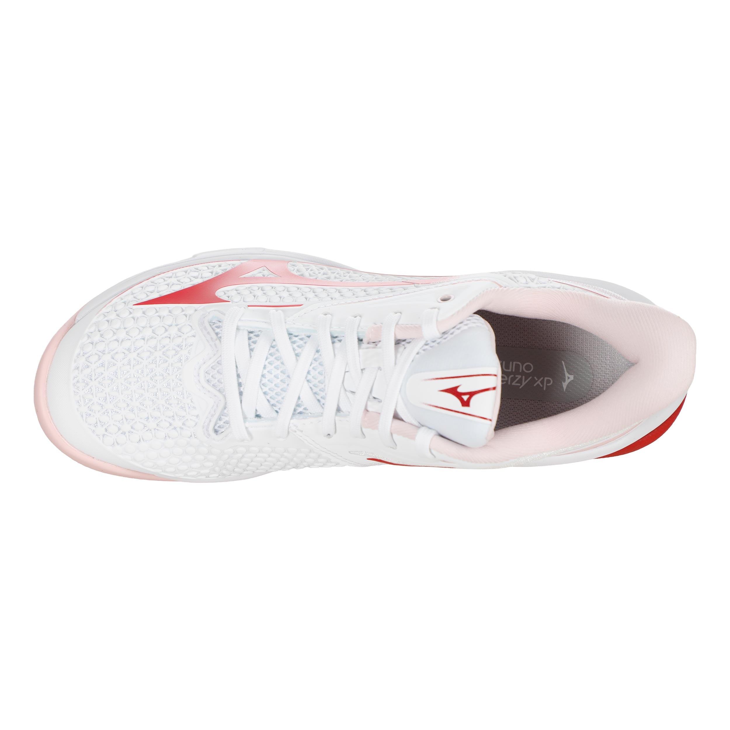 Wave Exceed Tour 7 Gravelschoen Dames - wit, rood | Tennis-Point
