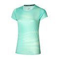 Core Graphic Hardloopshirt Dames - turkoois,