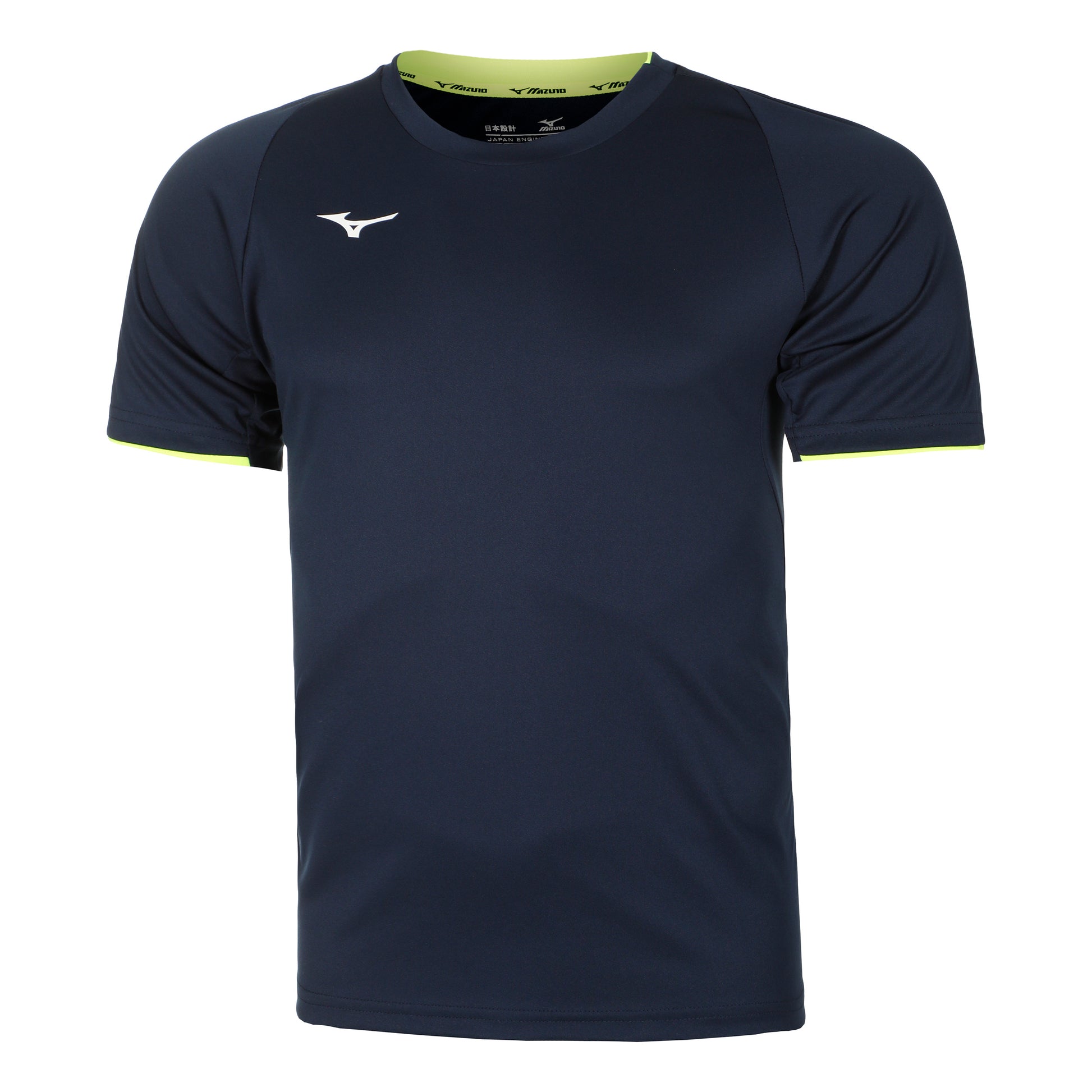 Mizuno Core T-shirt Heren - donkerblauw