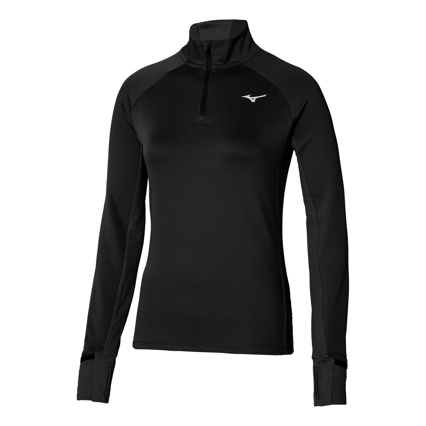 Mizuno Warmalite HZ Topje Hardlopen Dames-Zwart
