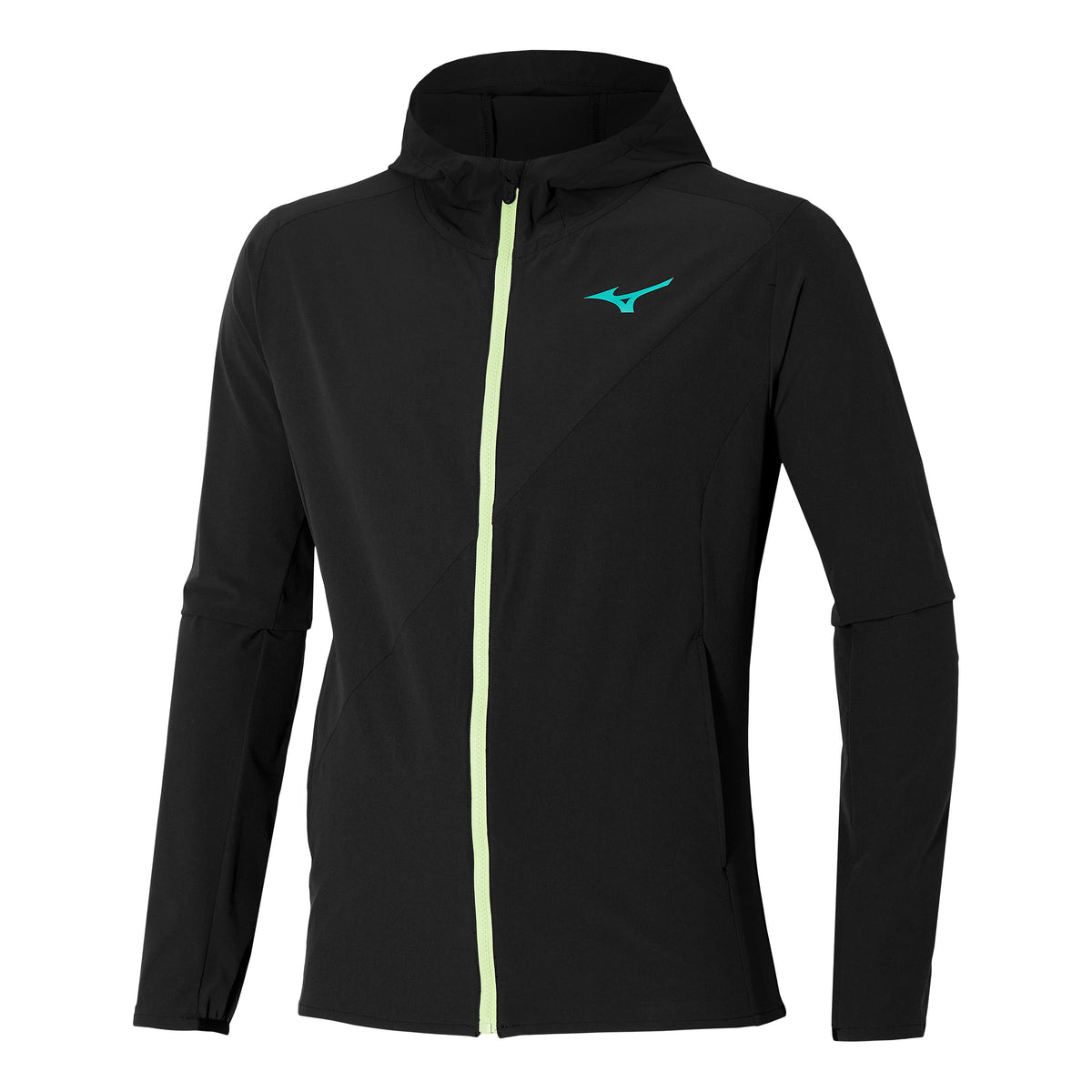 Mizuno Mugen Hooded Trainingsjack Heren - zwart,