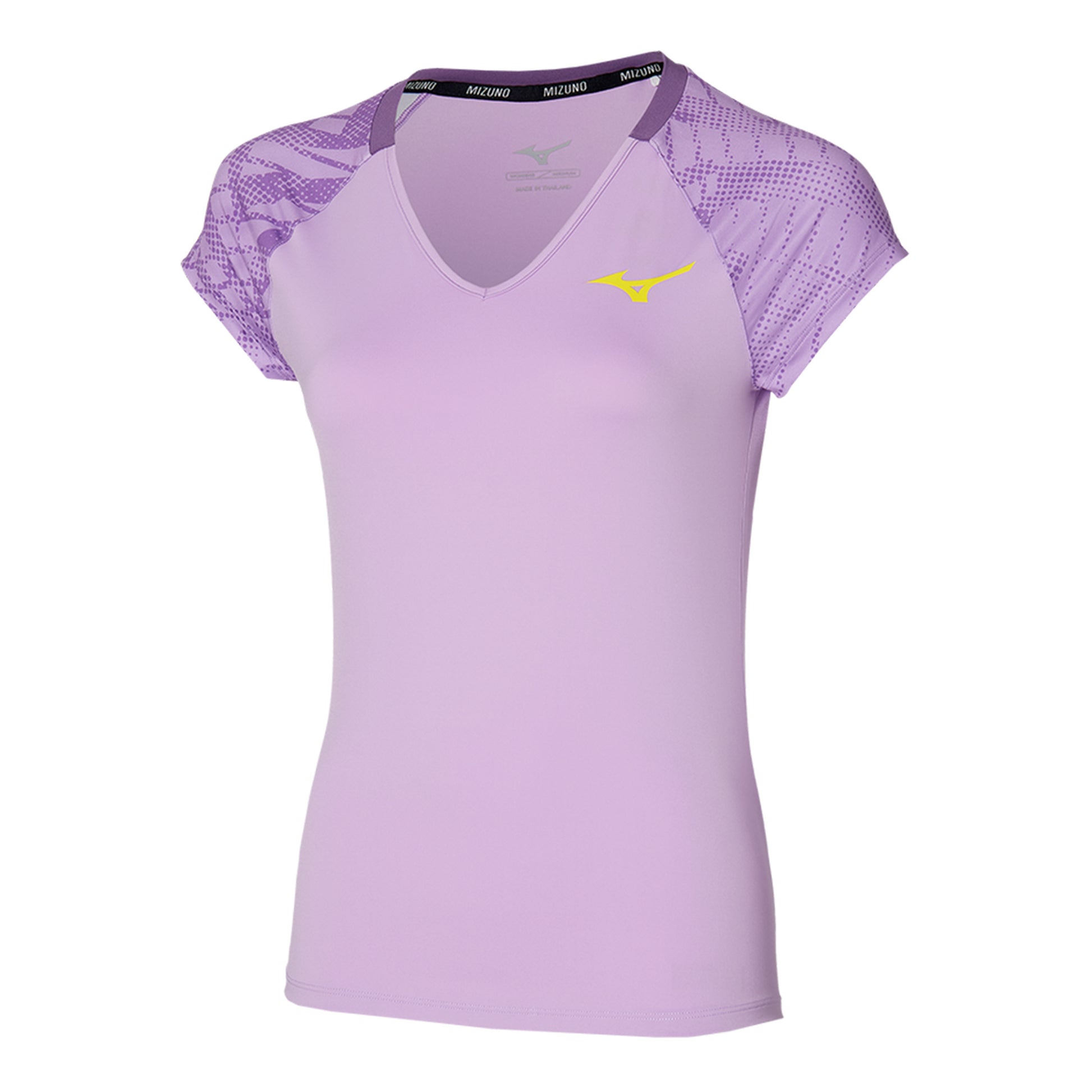 Mizuno Mugen Printed T-shirt Dames - mauve,
