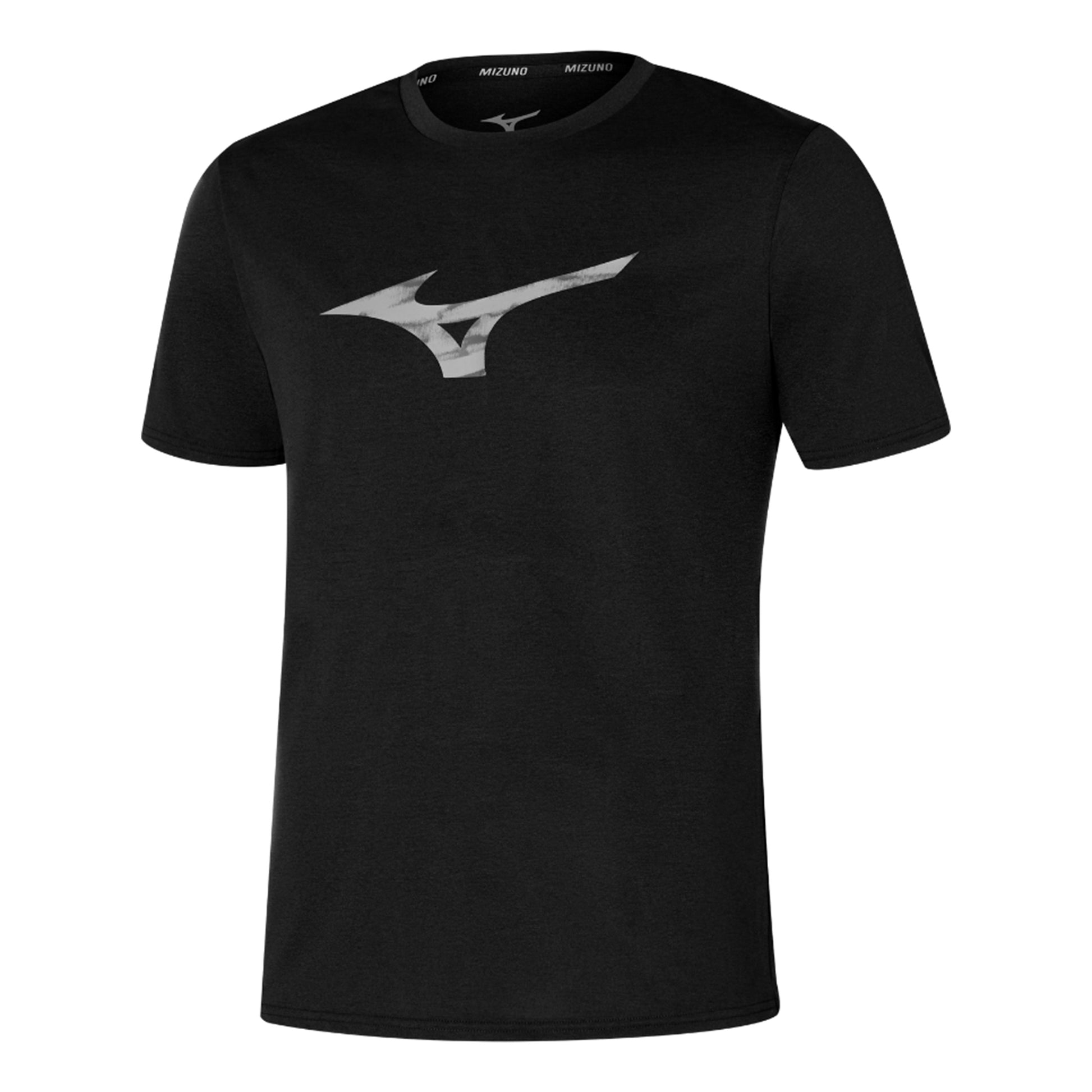 Mizuno Core RB Hardloopshirt Heren-Zwart