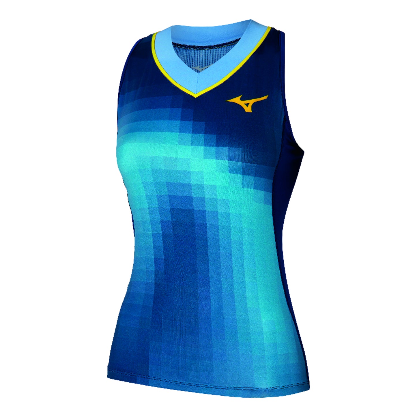 Mizuno Frontier Tanktop Dames-Blauw,Veelkleurig