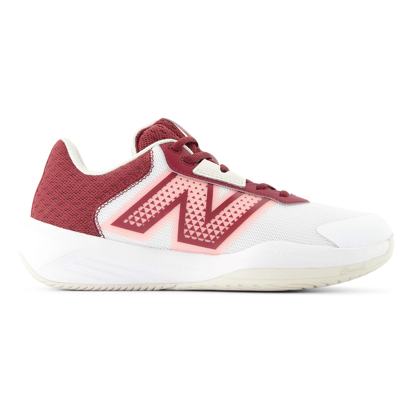New Balance 696 Allcourt Schoen Dames-Wit,Rood