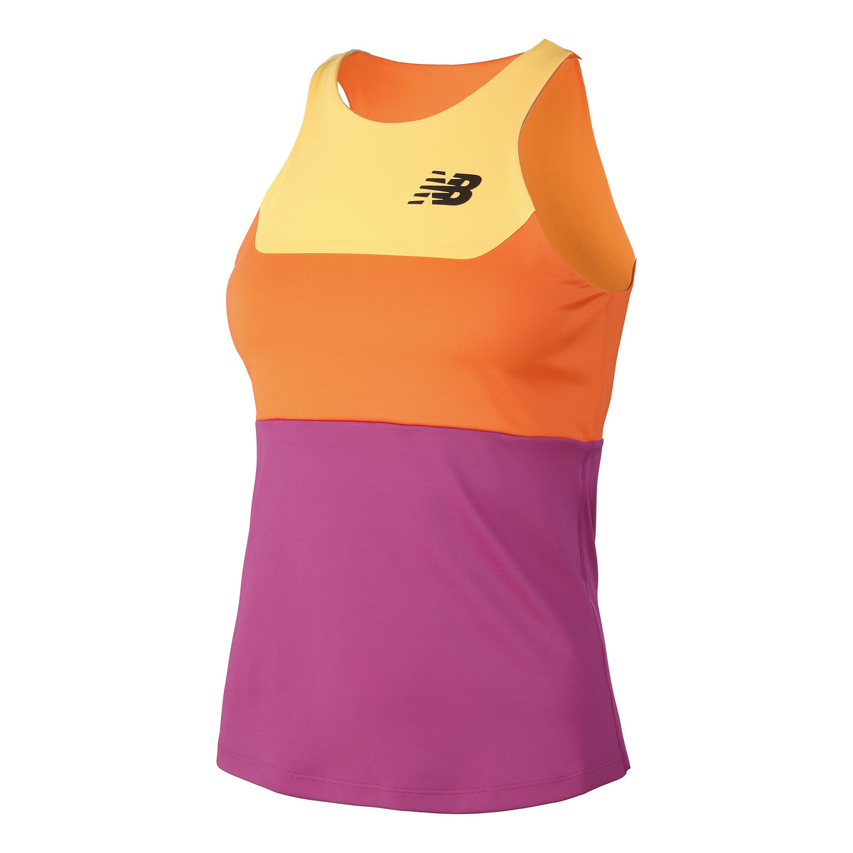 New Balance Tournament Keyhole Tanktop Dames - oranje, paars
