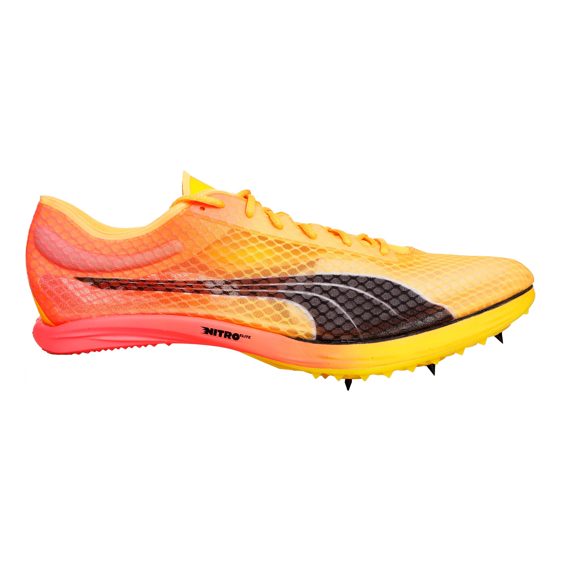 Puma EvoSPEED Distance Nitro Elite+ 2 Spikes-Geel,Oranje