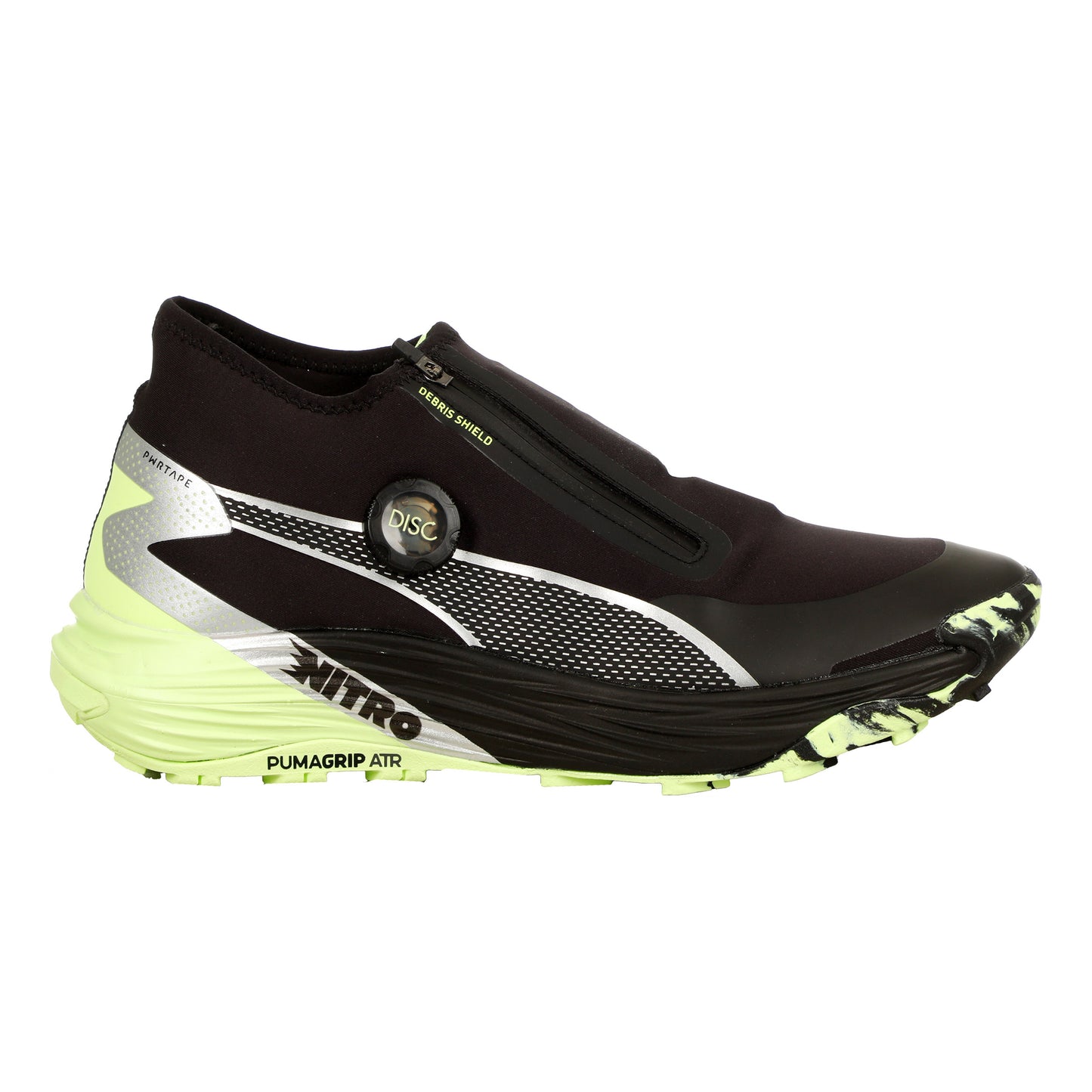 Puma Voyage Nitro 3 Disc Trailschoen Heren-Zwart,Zilver