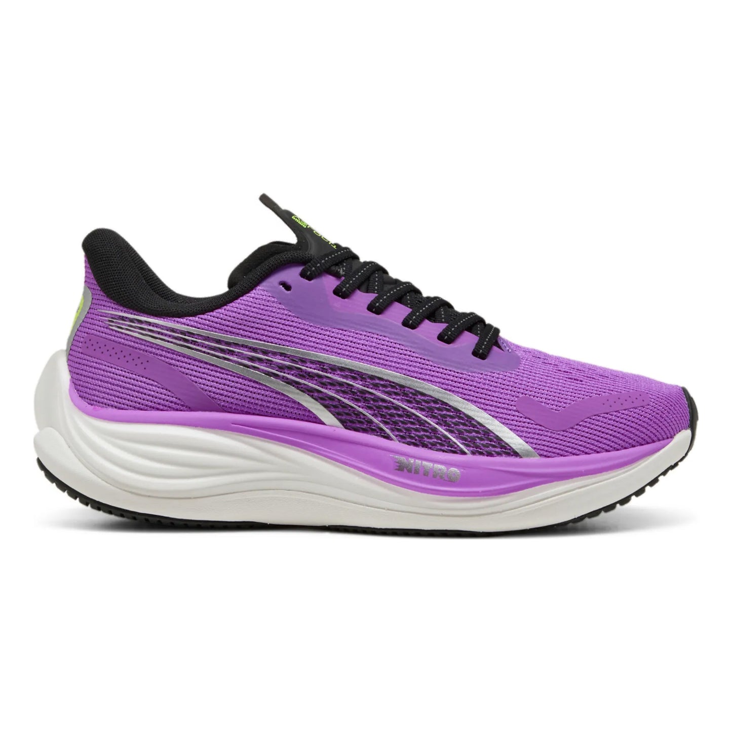Puma Velocity Nitro 3 Neutrale Schoen Dames-Paars,Zwart