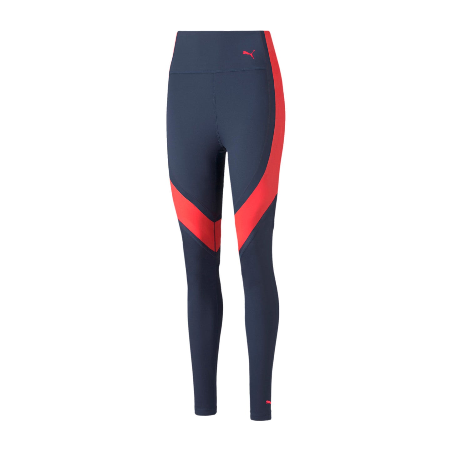 Puma Eversculpt High Waist Full Tight Dames-Blauw,Koraal