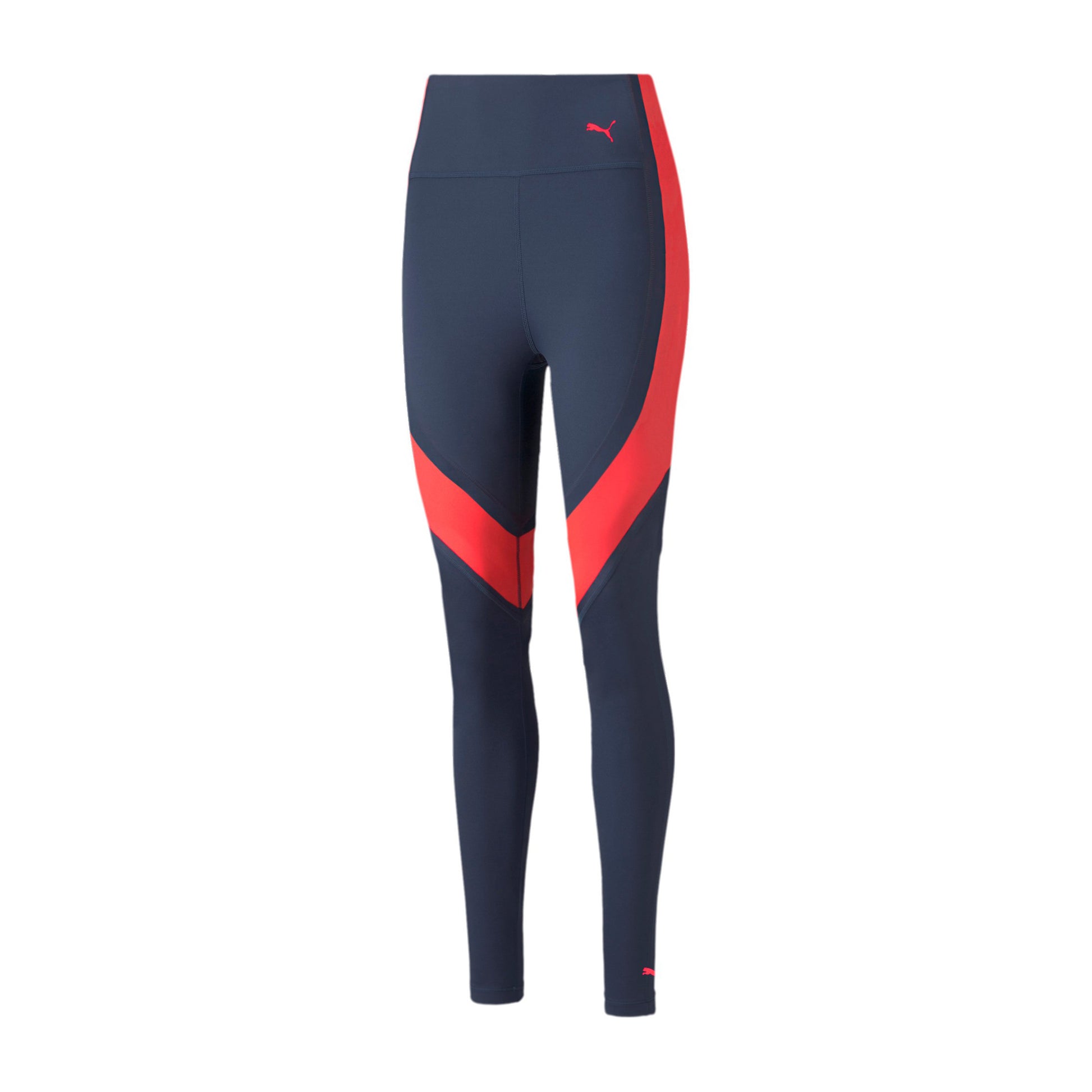 Puma Eversculpt High Waist Full Tight Dames-Blauw,Koraal