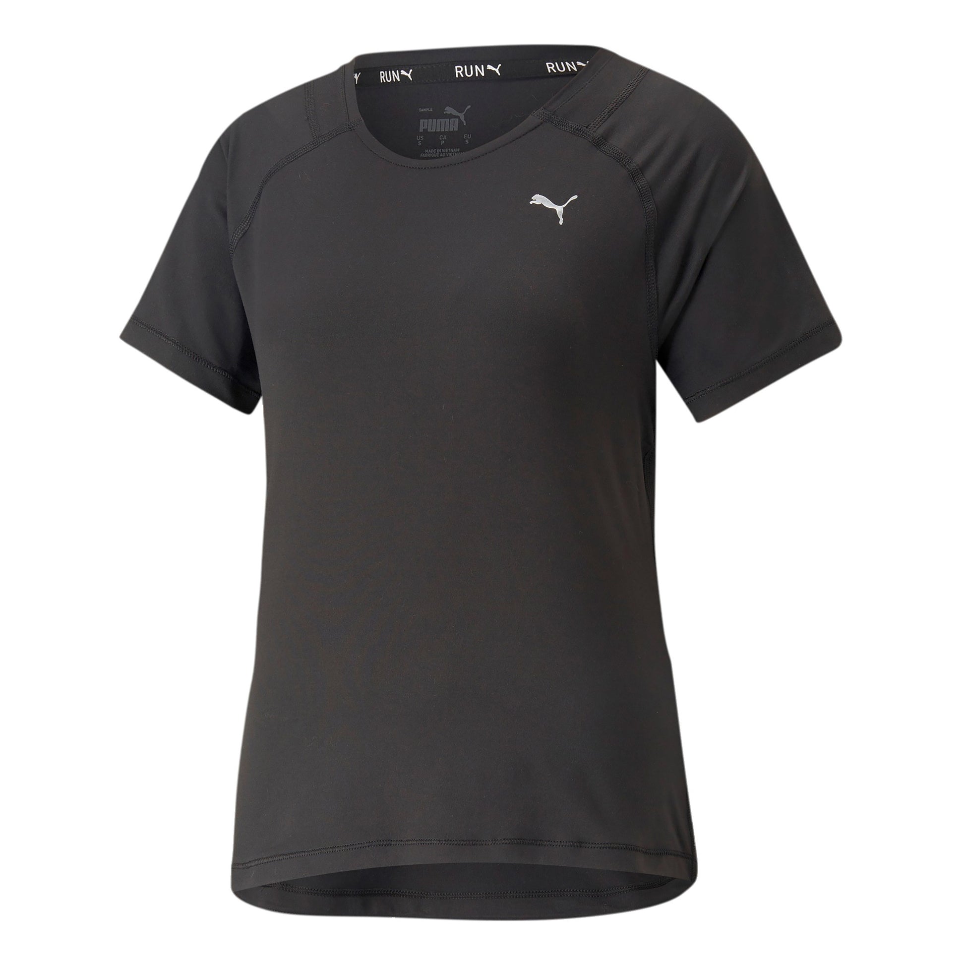Puma Run Cloudspun Hardloopshirt Dames - zwart,