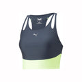 Run Ultraform Crop Sport-bh Dames-Blauw