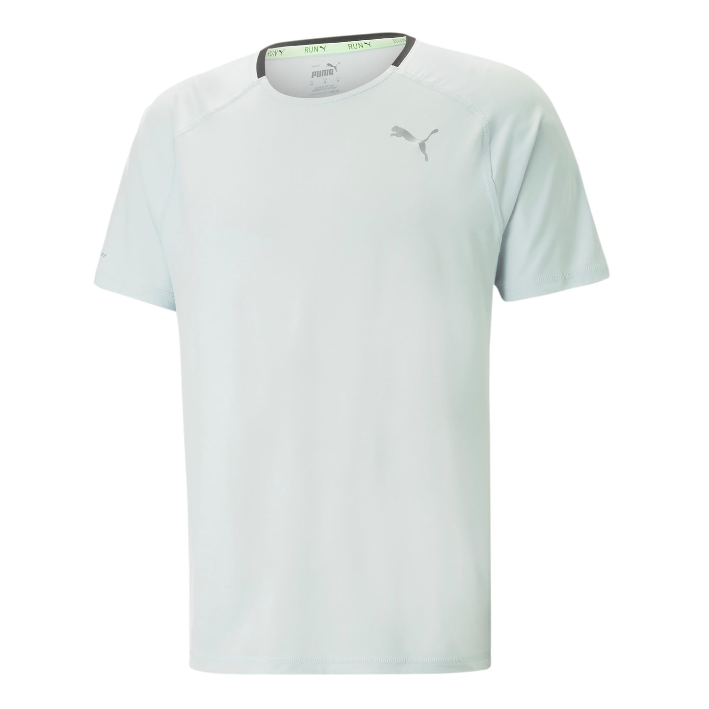 Puma Run Cloudspun Hardloopshirt Heren - grijs,