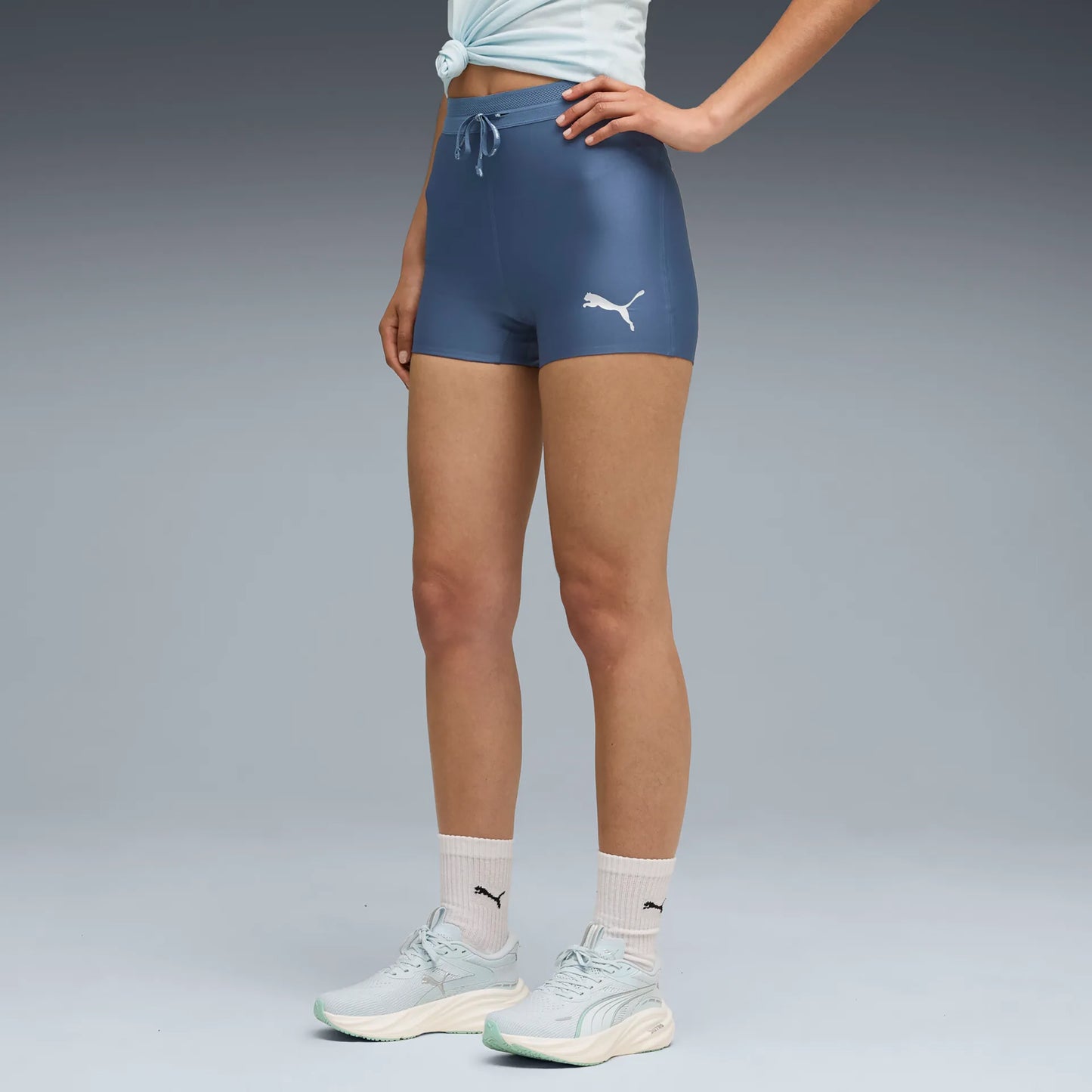 Puma Raceday Ultraform 3in Hardlooplegging Dames-Blauw