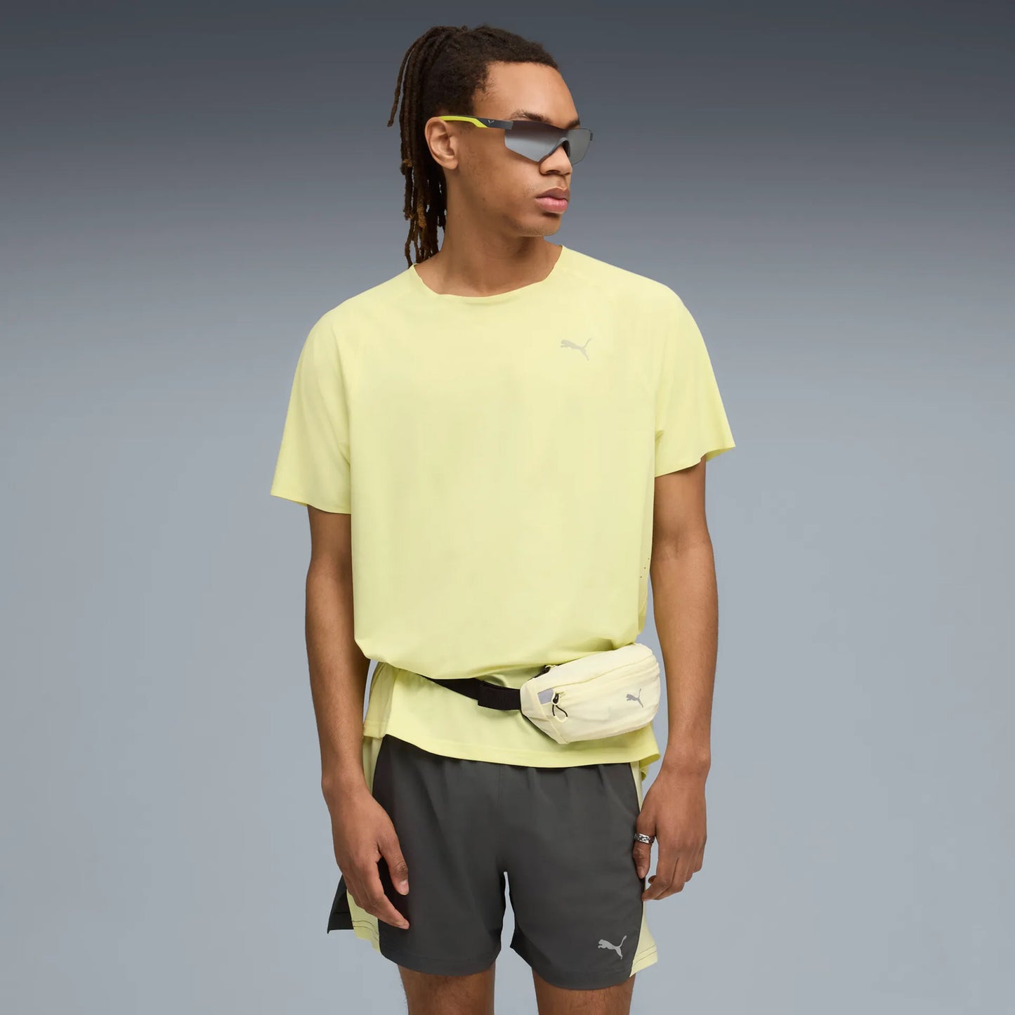 Puma Cloudspun Hardloopshirt Heren-Geel