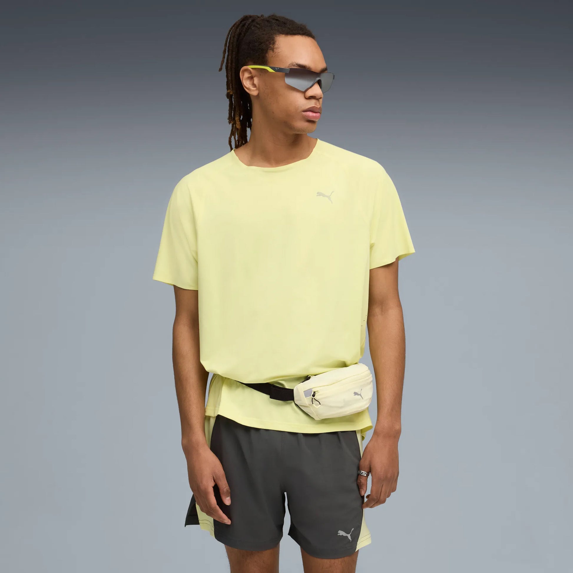 Puma Cloudspun Hardloopshirt Heren-Geel