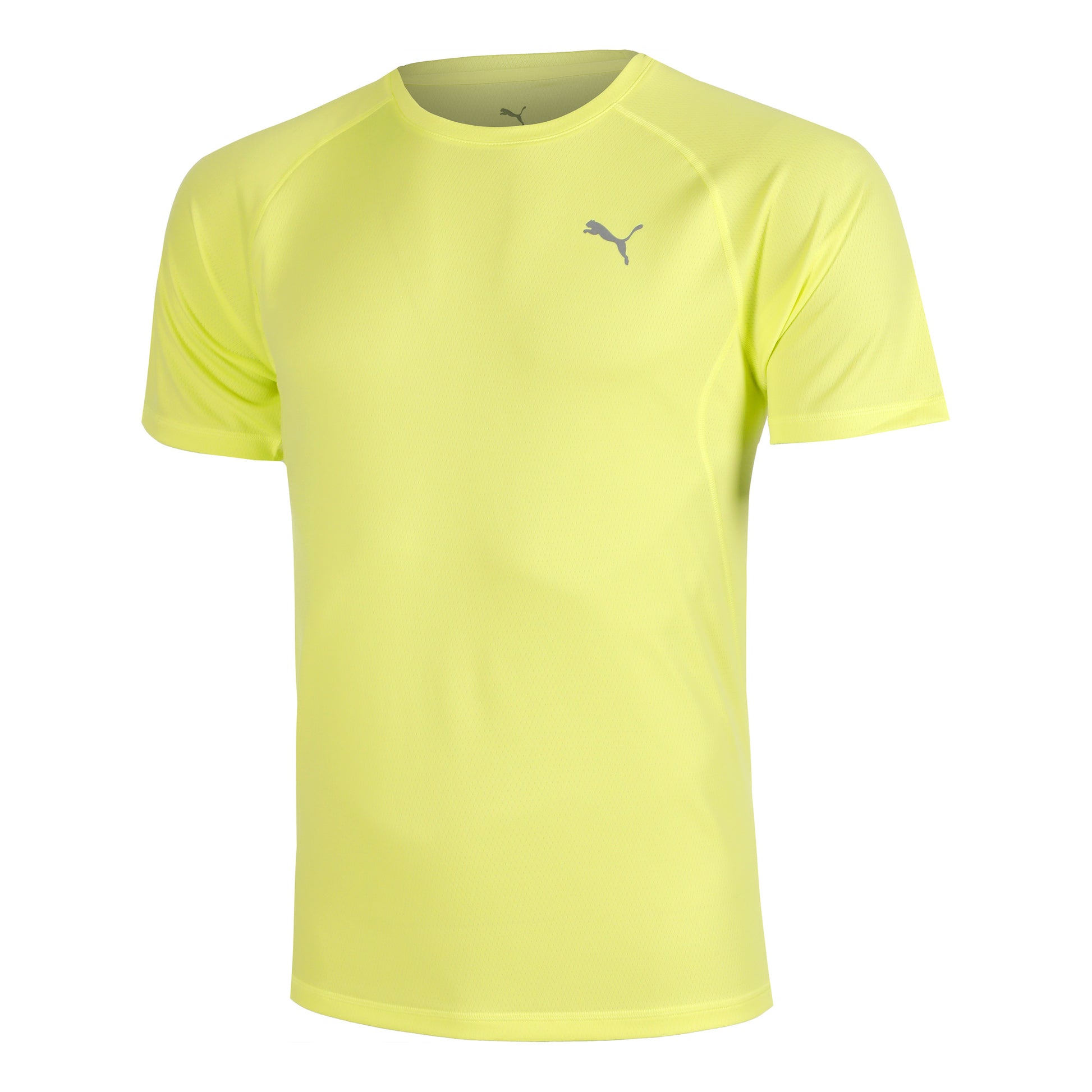 Puma Velocity  Hardloopshirt Heren - geel
