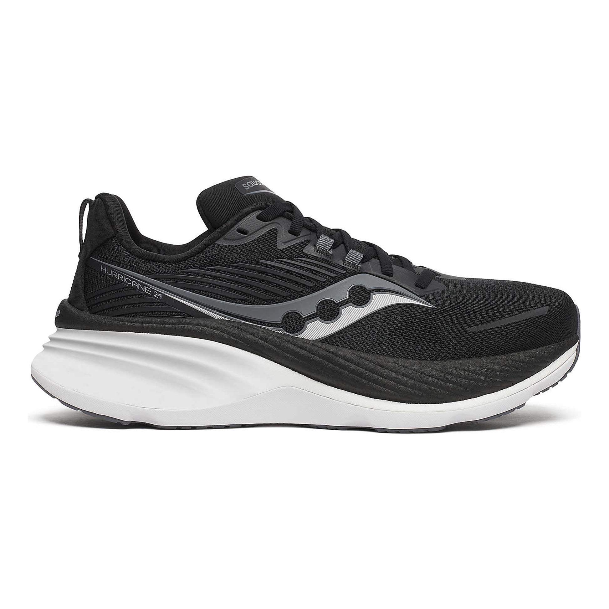 Saucony Hurricane 24 Stabiliteitsschoen Heren-Zwart,Grijs