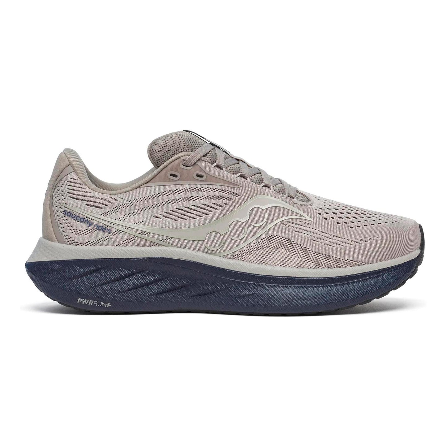 Saucony Ride 18 Neutrale schoen Heren - grijs, donkerblauw