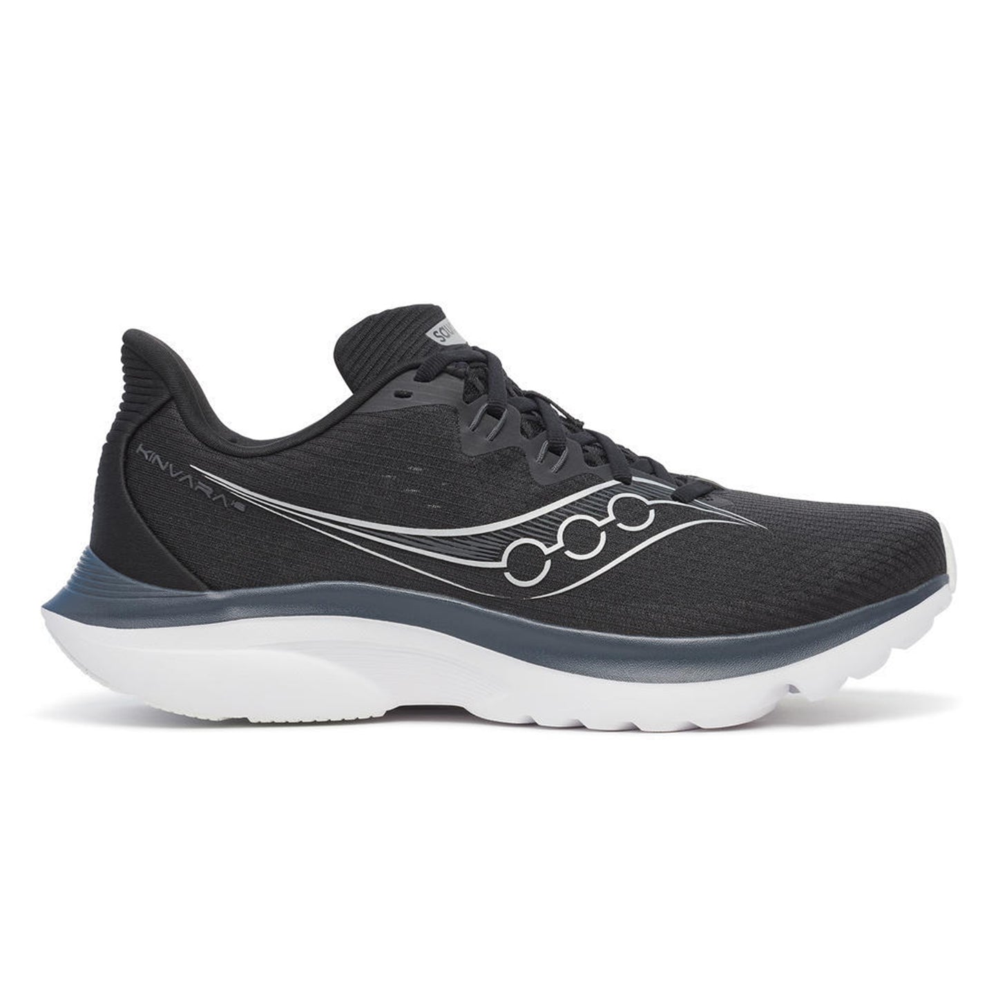 Saucony Kinvara 16 Neutrale schoen Heren-zwart, wit
