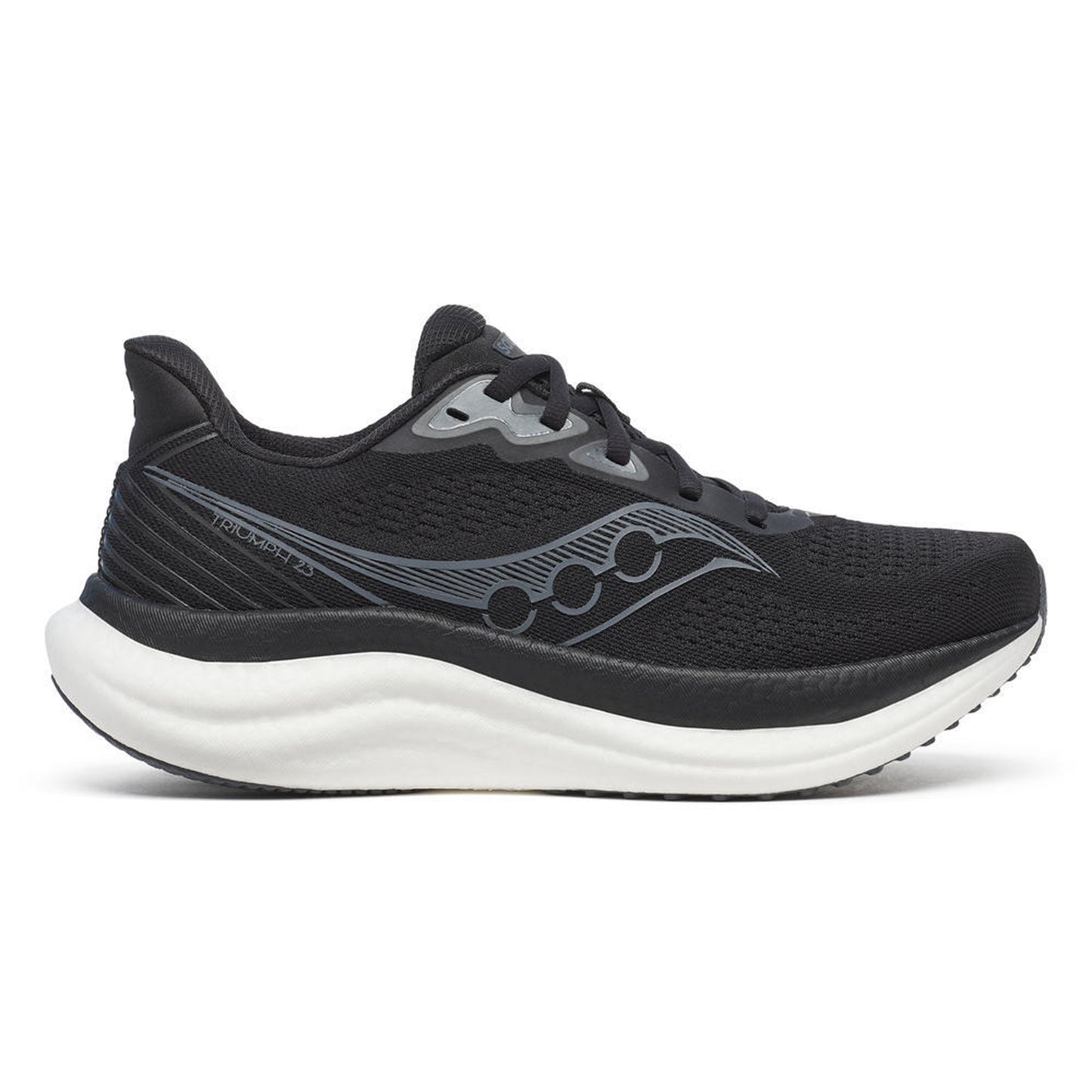 Saucony Triumph 23 Neutrale schoen Dames - zwart, wit