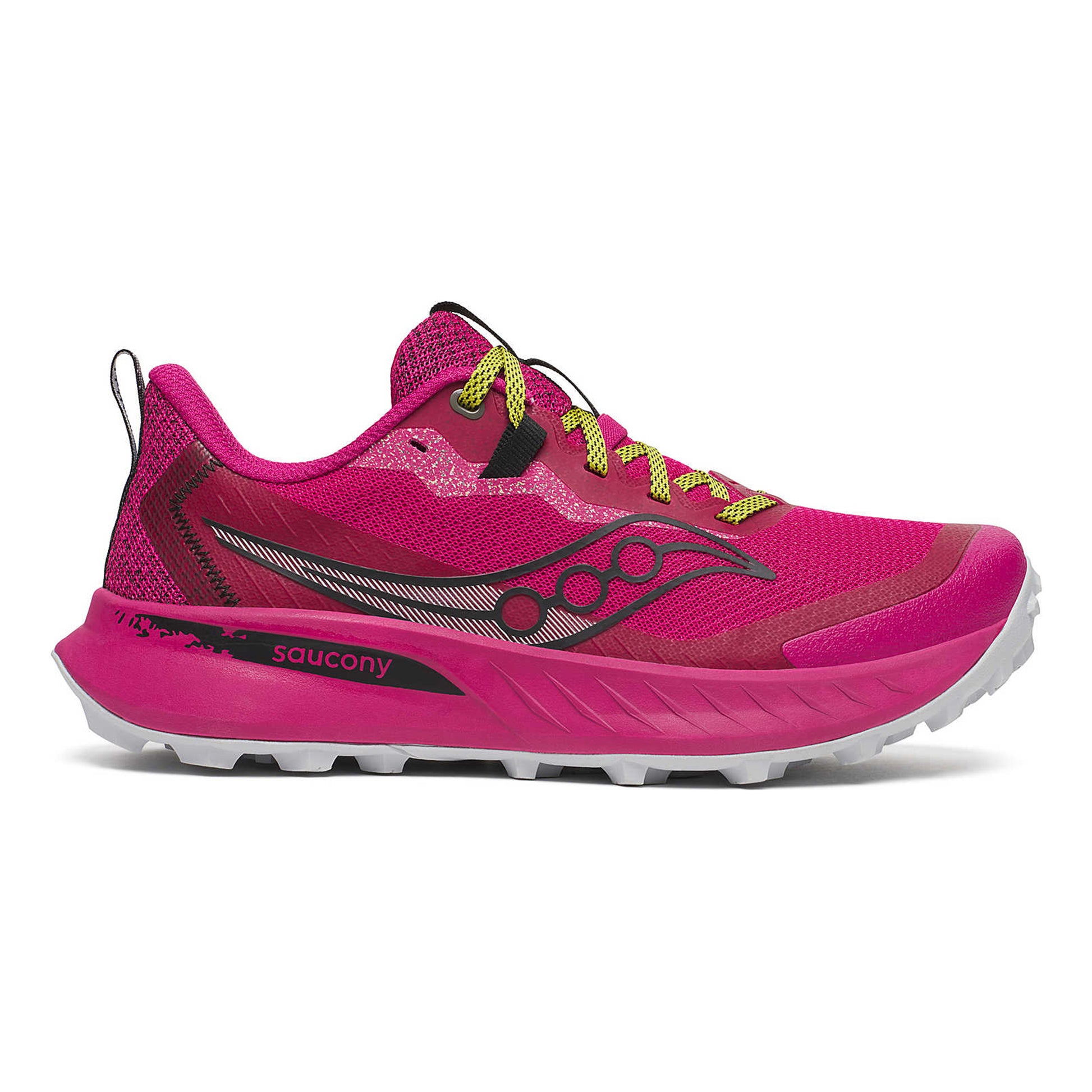 Saucony Peregrine 15 Trailschoen Dames - pink, zwart