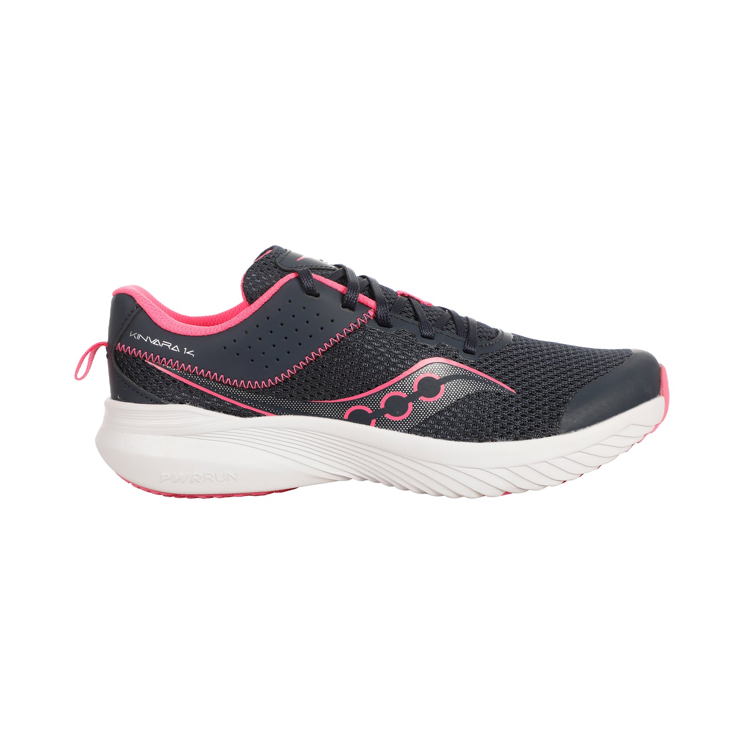 Saucony Kinvara 14 LTT Neutrale Schoen Kinderen-Pink,Donkerblauw