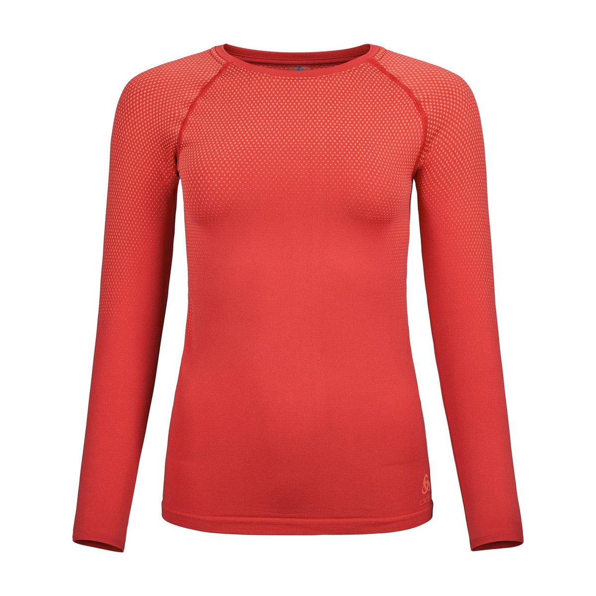 Odlo BL Top Crew Neck Performance Light Eco Longsleeve Dames - rood,