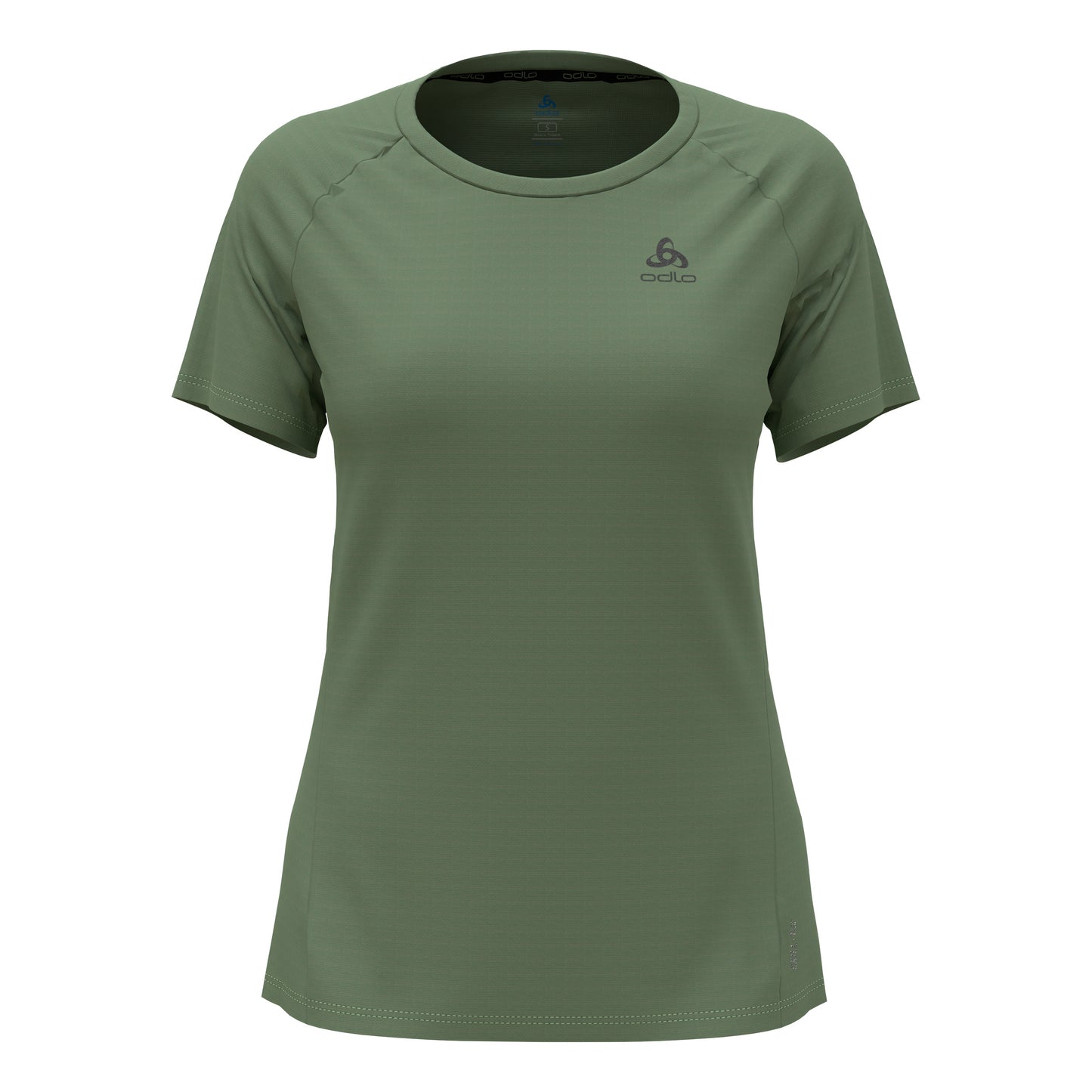 Odlo Essential Chill-Tec Crew Neck Hardloopshirt Dames - blauw,