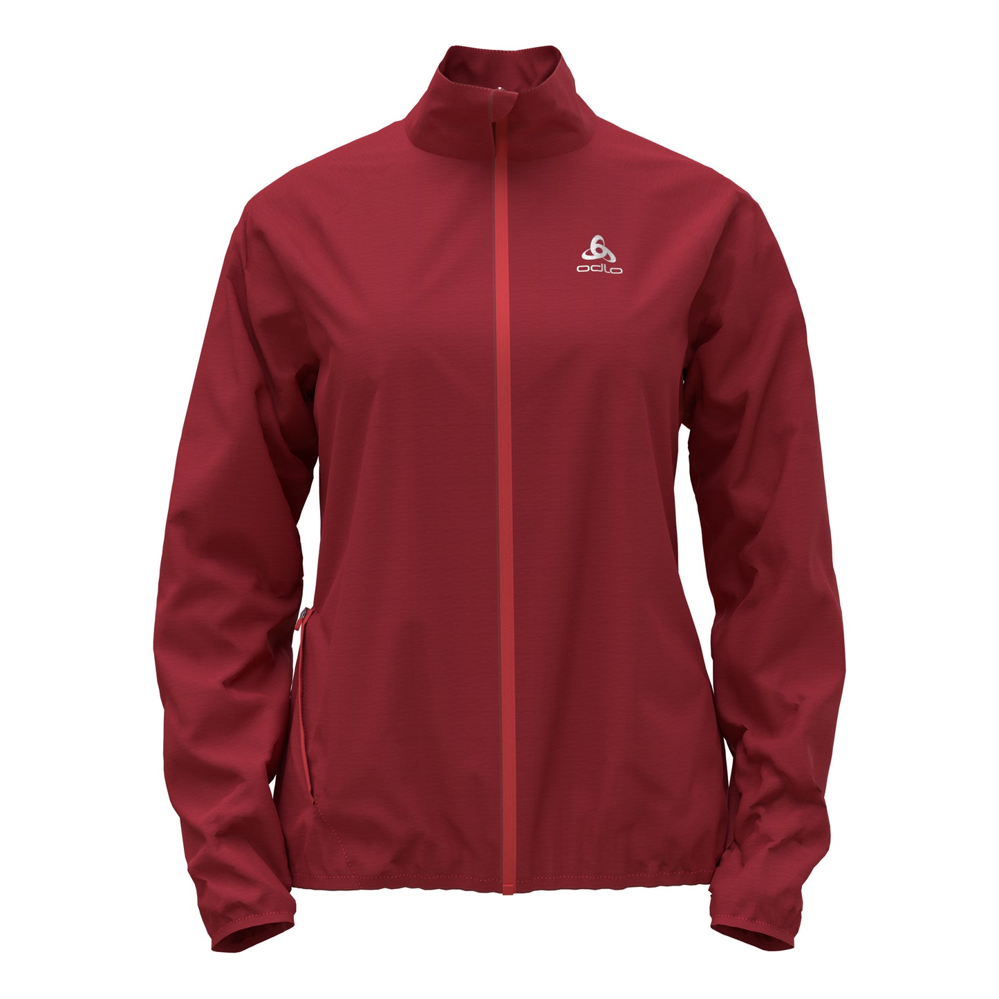 Odlo Zeroweight Hardloopjas Dames - rood,