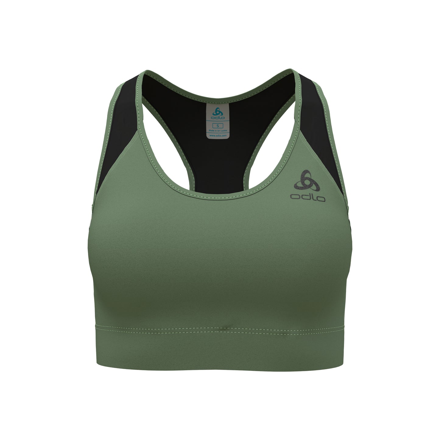 Odlo Essential Mesh Sport-bh Dames - olijf,