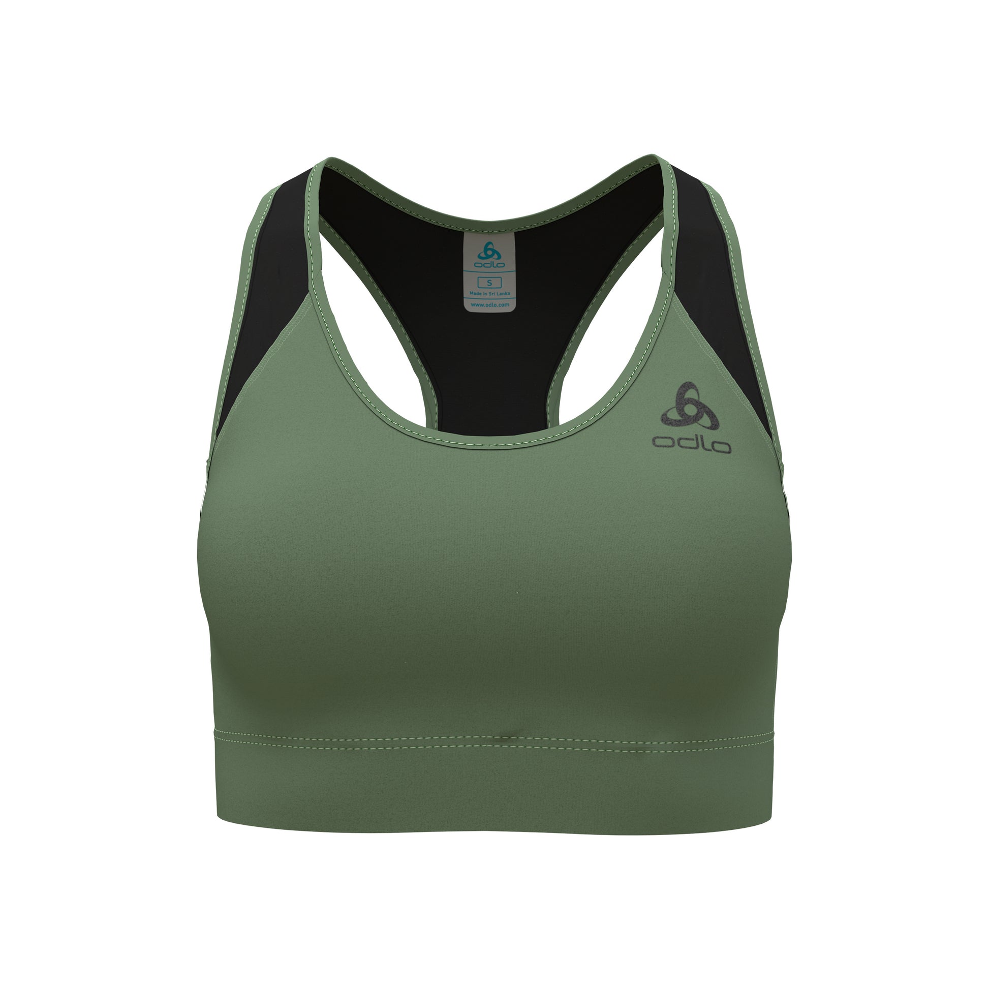 Odlo Essential Mesh Sport-bh Dames - olijf,