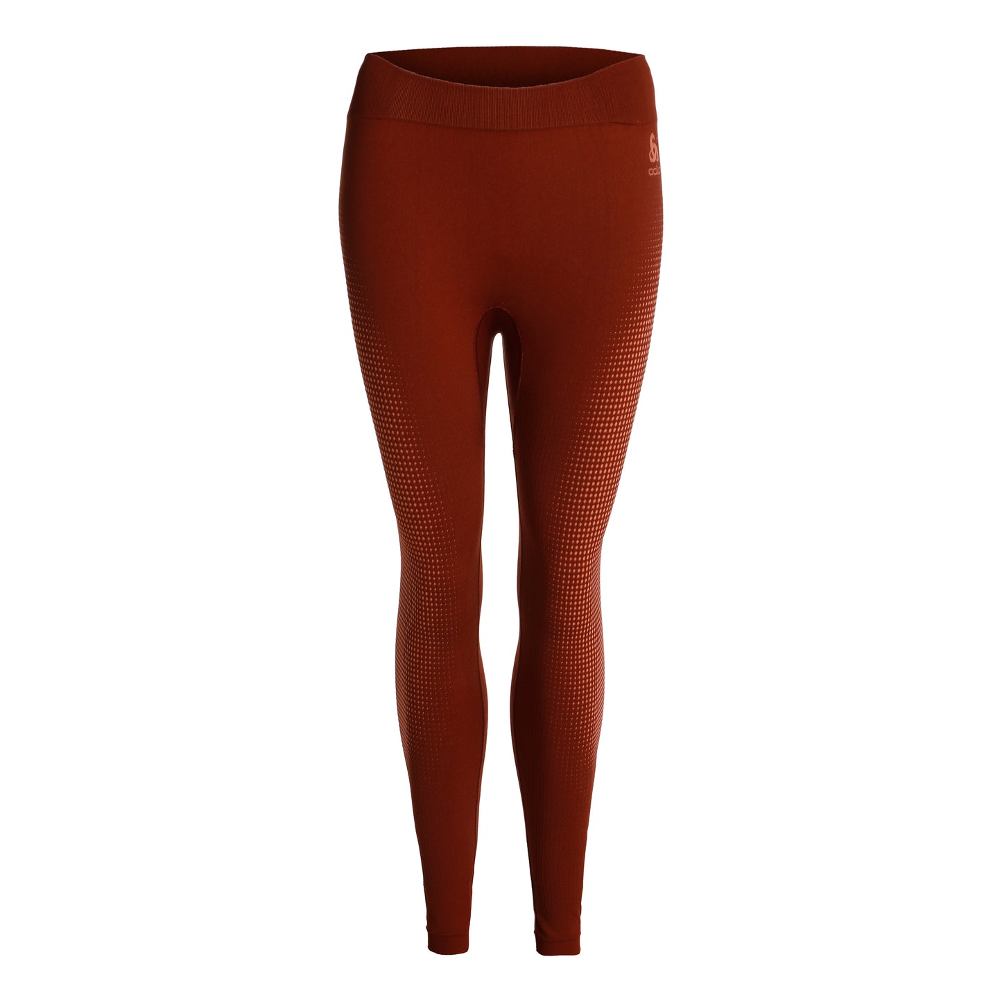 Odlo Performance Warm Eco Big Logo Bottom Long Tight Dames-Berry