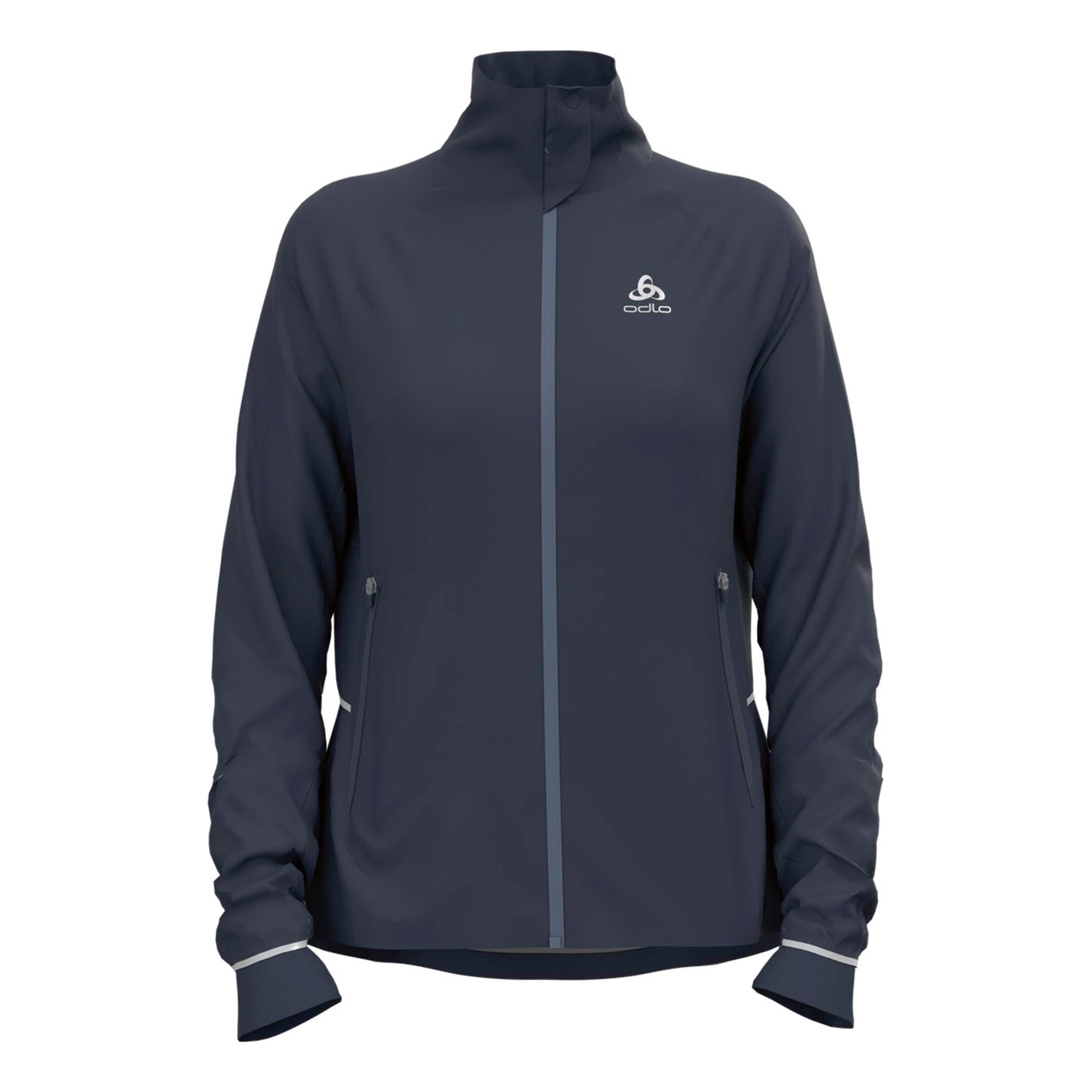Odlo Zeroweight Pro Warm Hardloopjas Dames-Donkergrijs