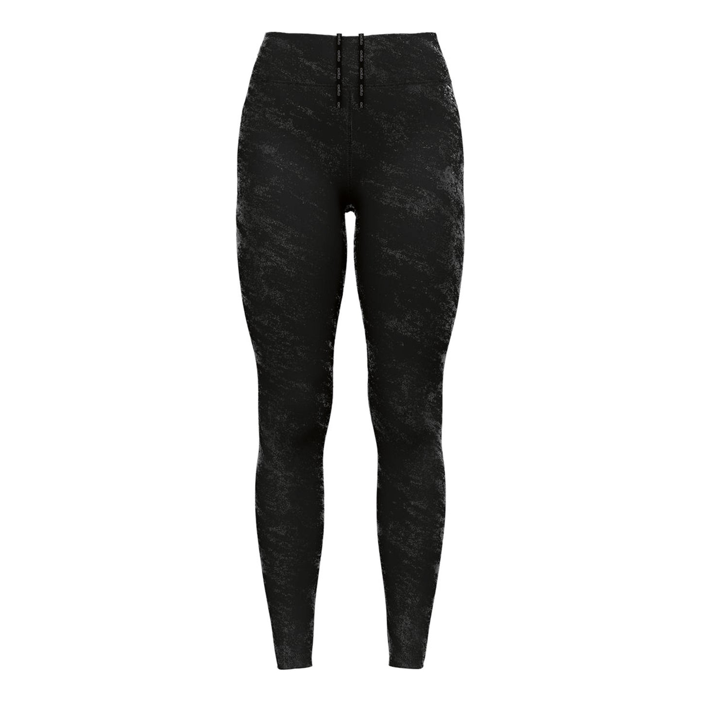 Odlo Zeroweight Print Reflective Hardlooplegging Dames-Zwart