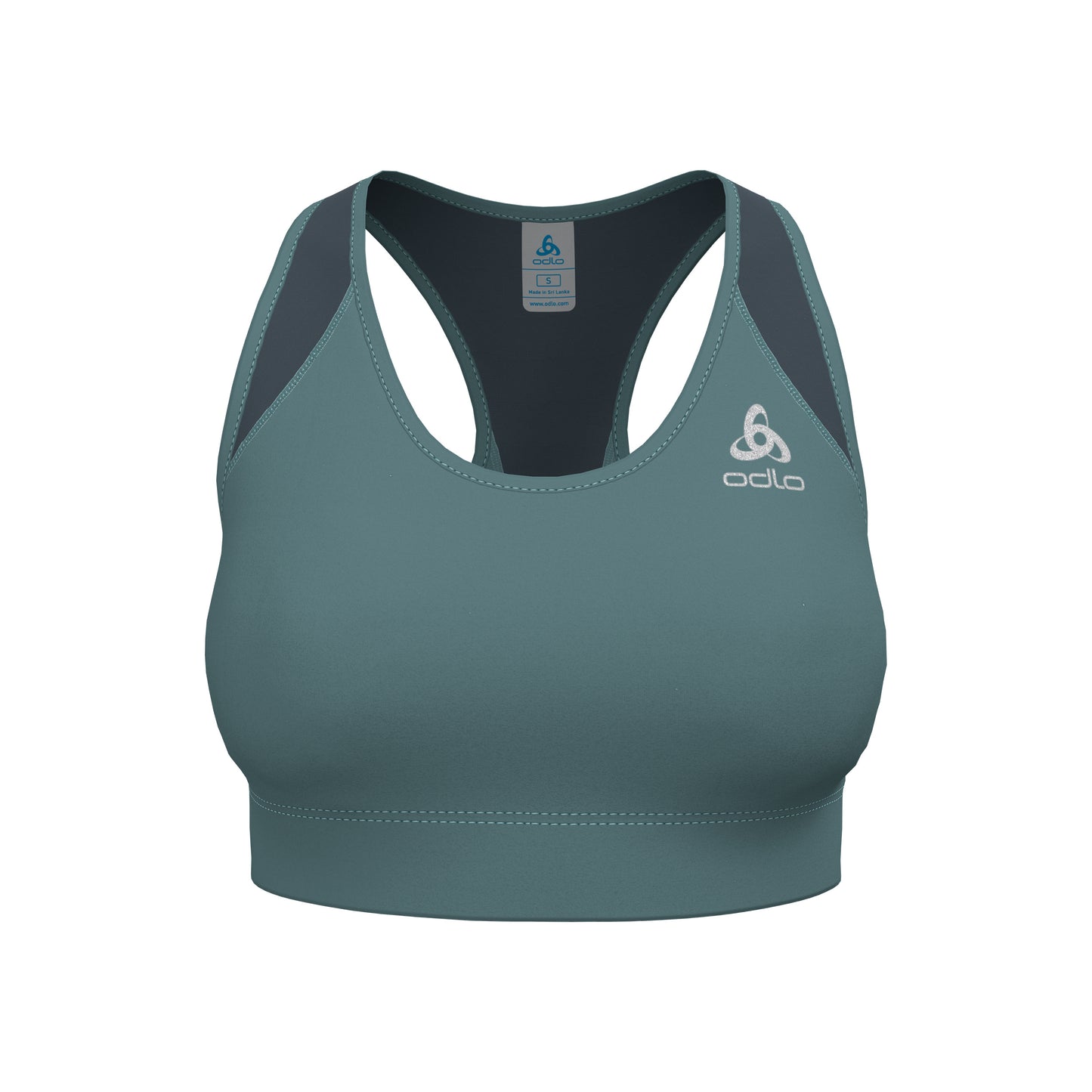 Odlo Essential Mesh Sport-bh Dames - blaugrau, donkergrijs