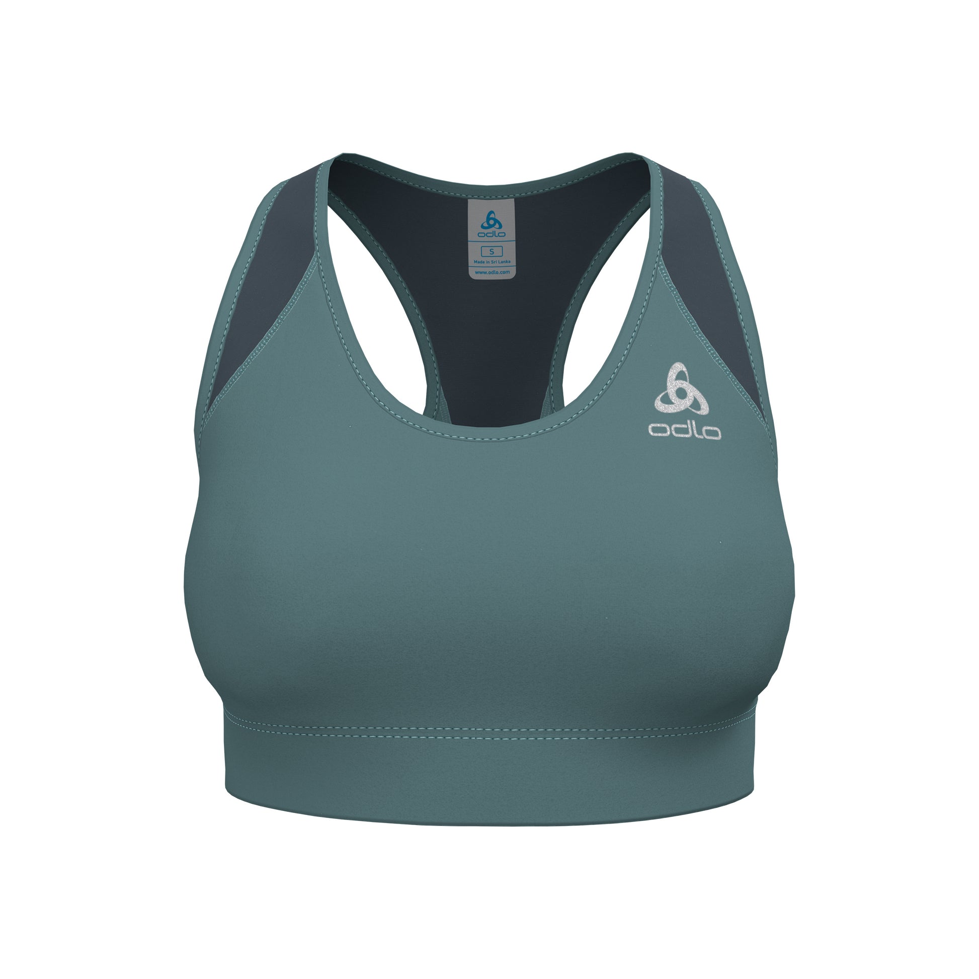 Odlo Essential Mesh Sport-bh Dames - blaugrau, donkergrijs