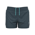 Zeroweight 3inch 2in1 Hardloopshorts Dames - donkergrijs,