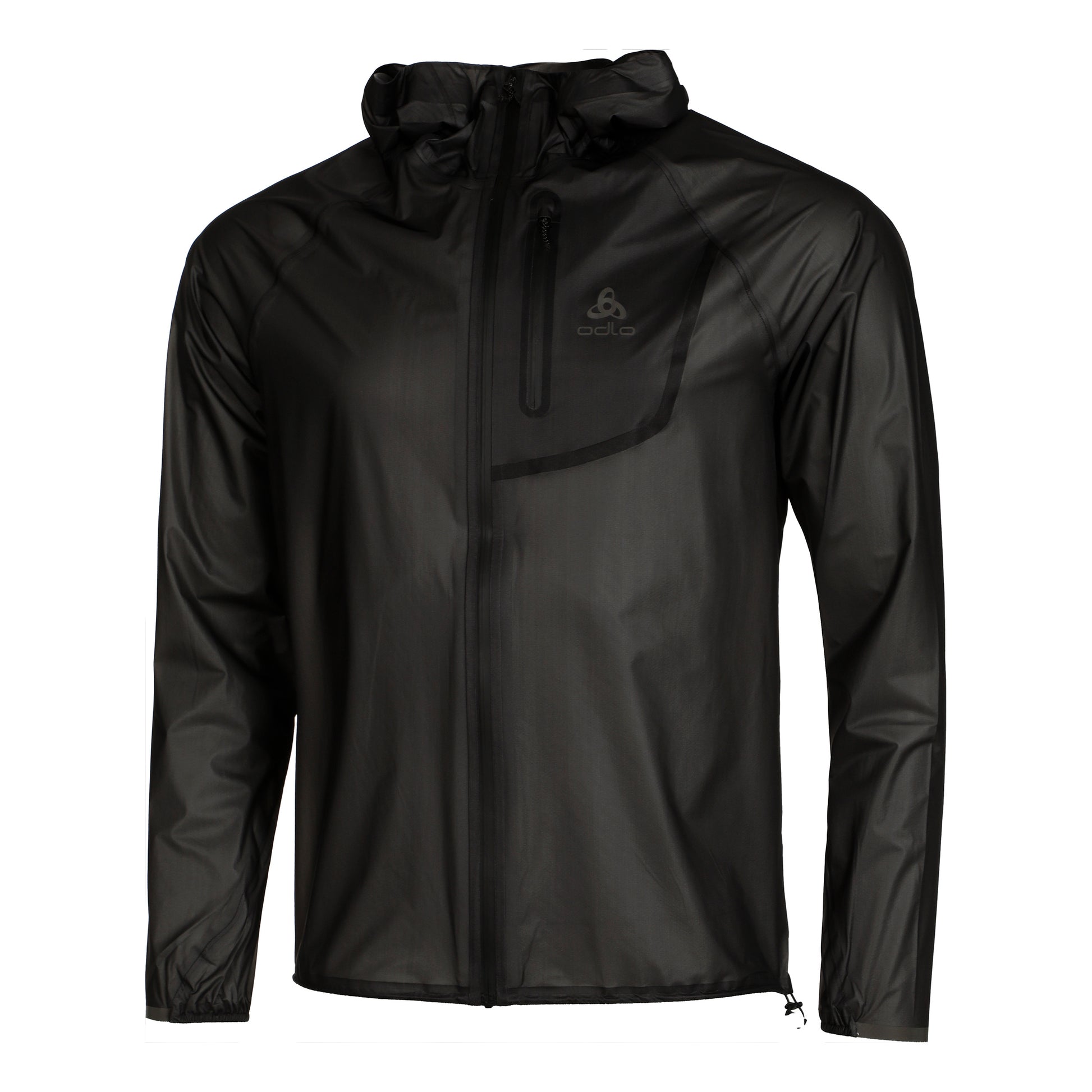 Odlo Zeroweight Dual Dry PK Waterproof Hardloopjas Heren-zwart