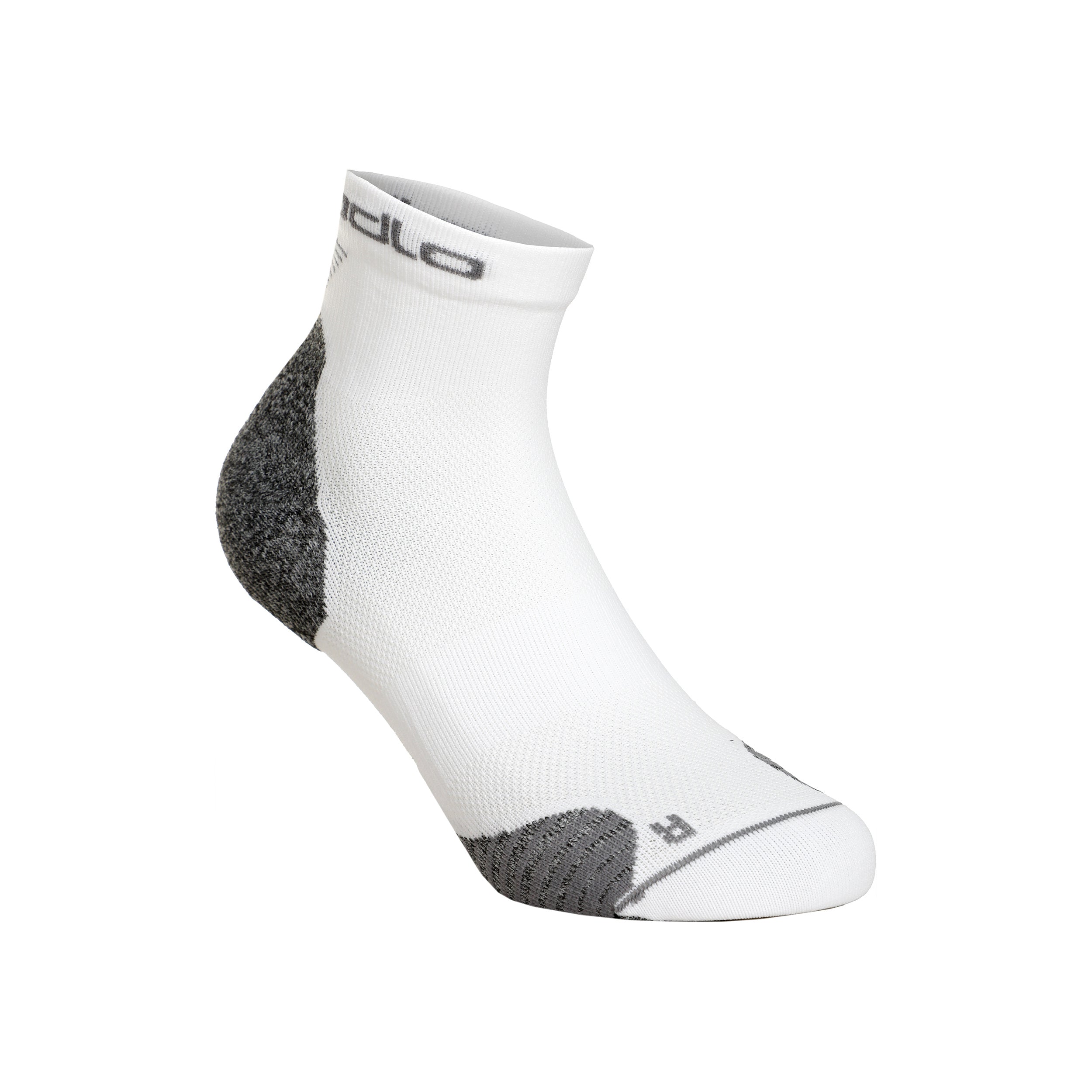 Odlo Ceramicool Run Quarter Hardloopsokken Unisex - wit,