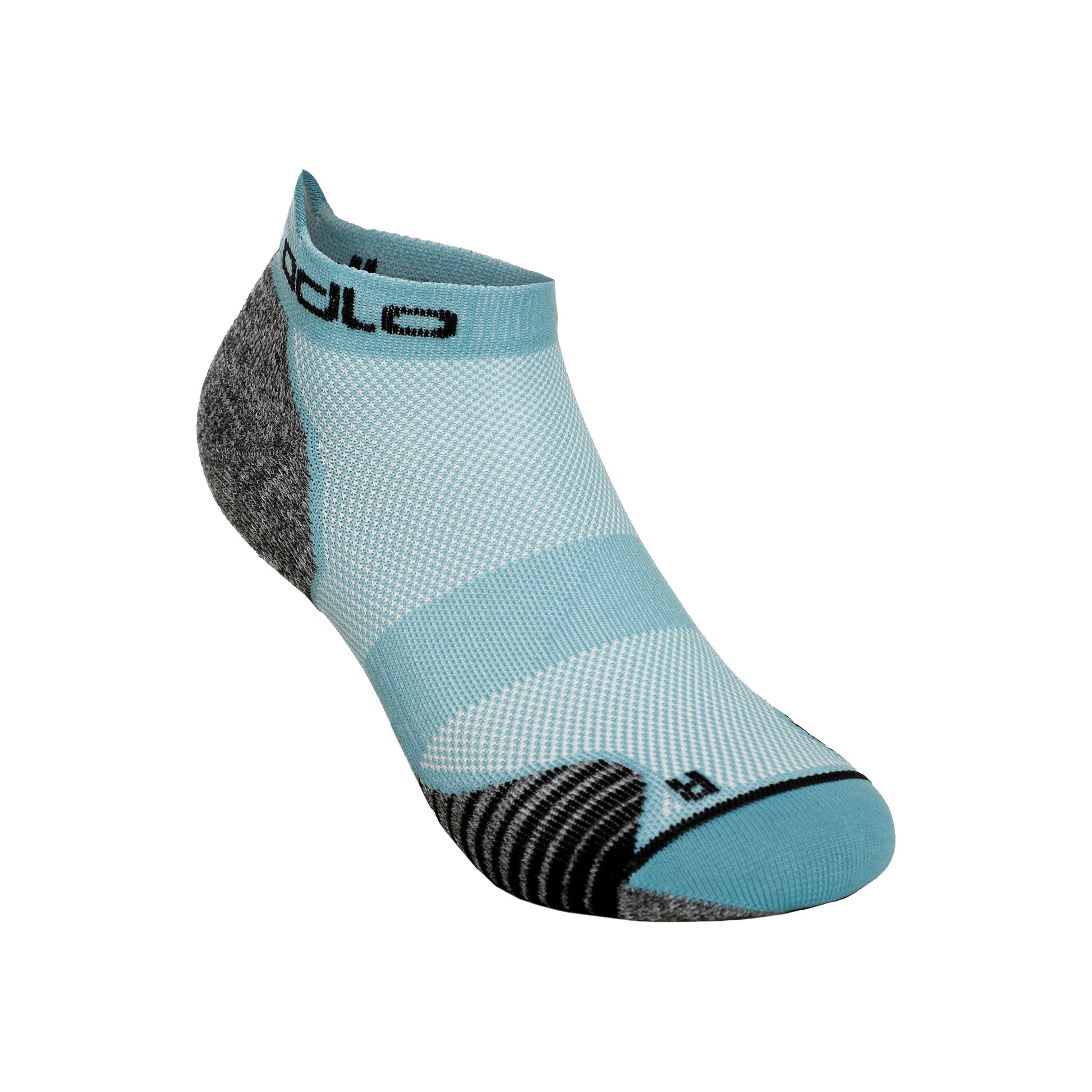 Odlo Ceramicool Short Hardloopsokken Unisex - blaugrau,